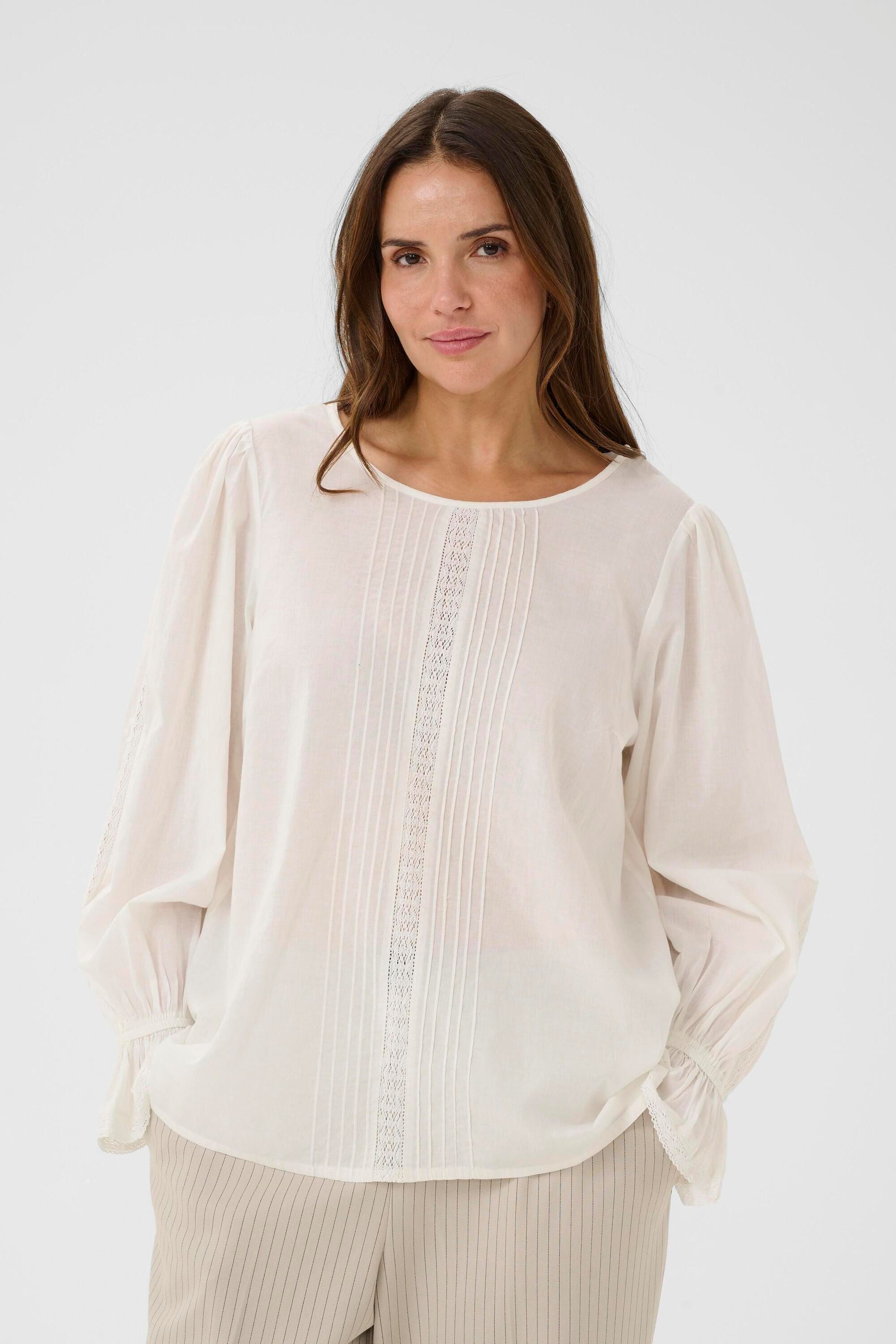 Langarmbluse Langarm-Bluse KCclara