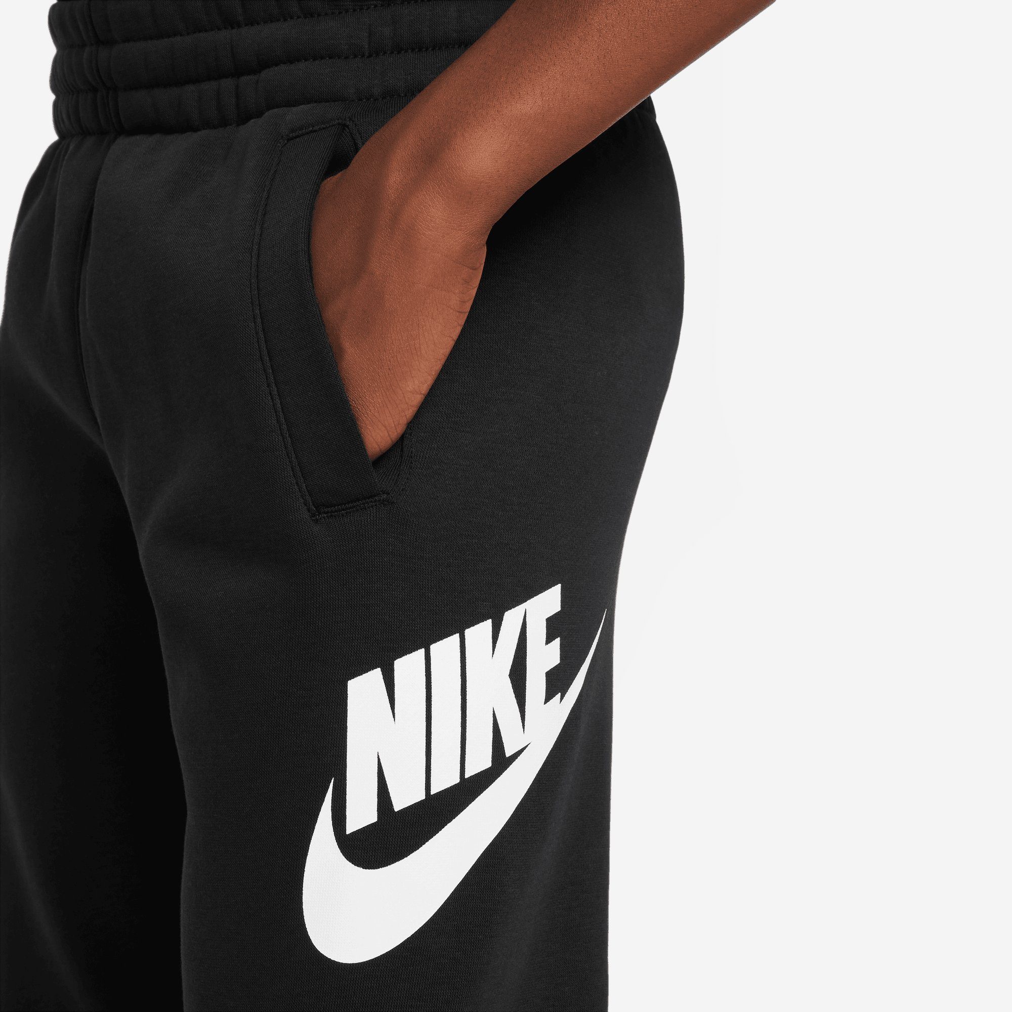 BIG FLEECE PANTS KIDS' Jogginghose BLACK/WHITE Sportswear JOGGER CLUB Nike