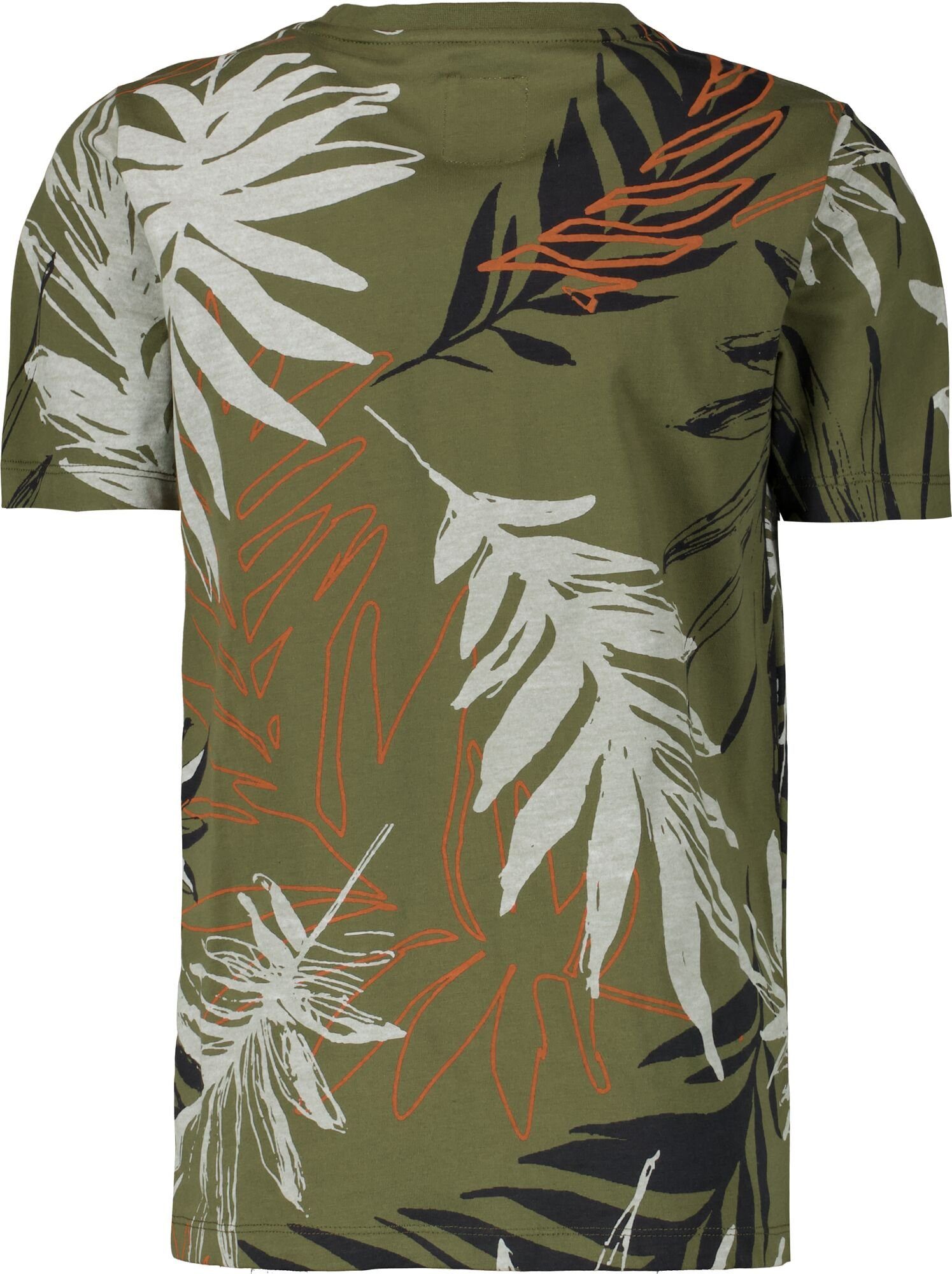 T-Shirt Garcia mit beetle Palmenprint