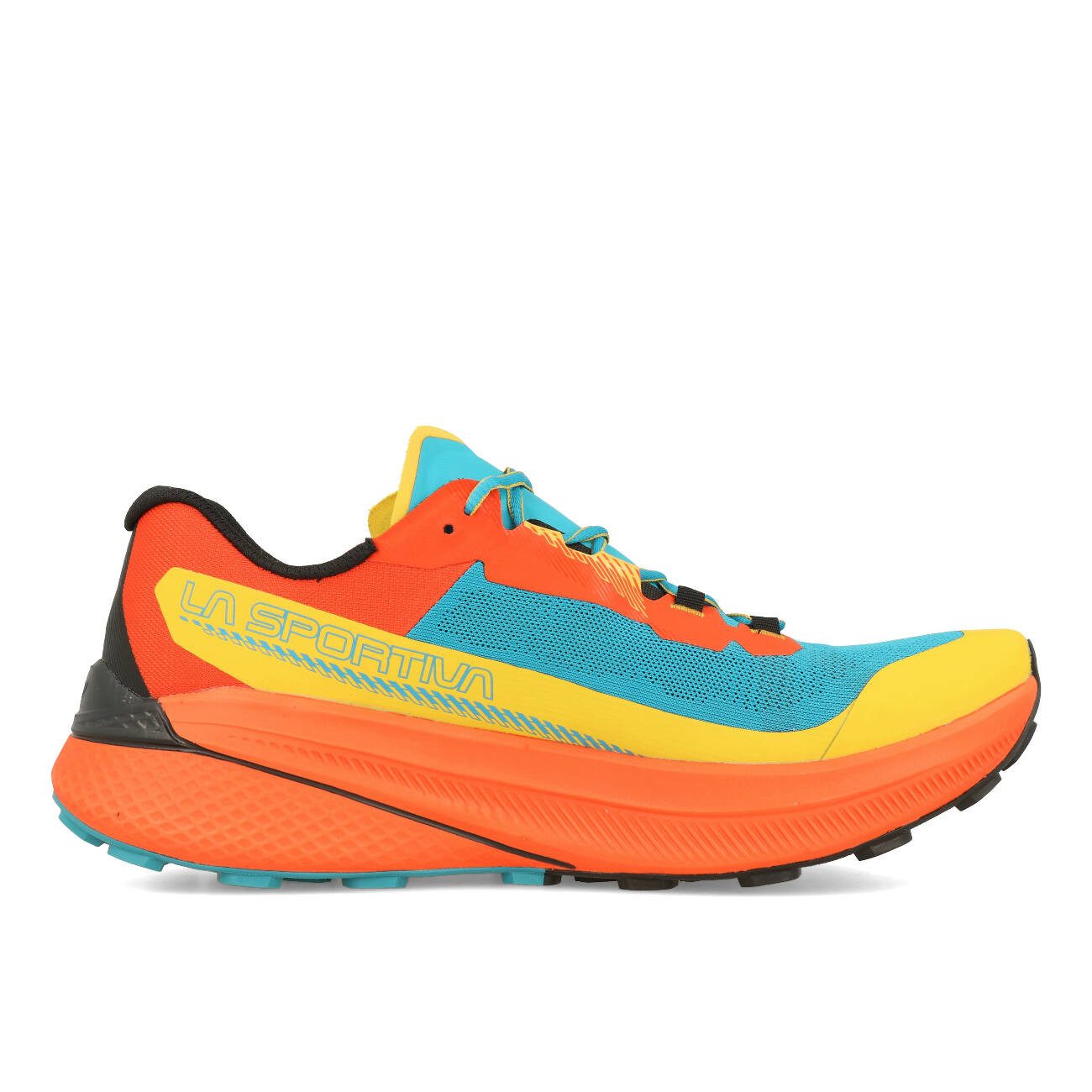 La Sportiva La Sportiva Prodigio Herren Tropic Blue Cherry Tomato Laufschuh