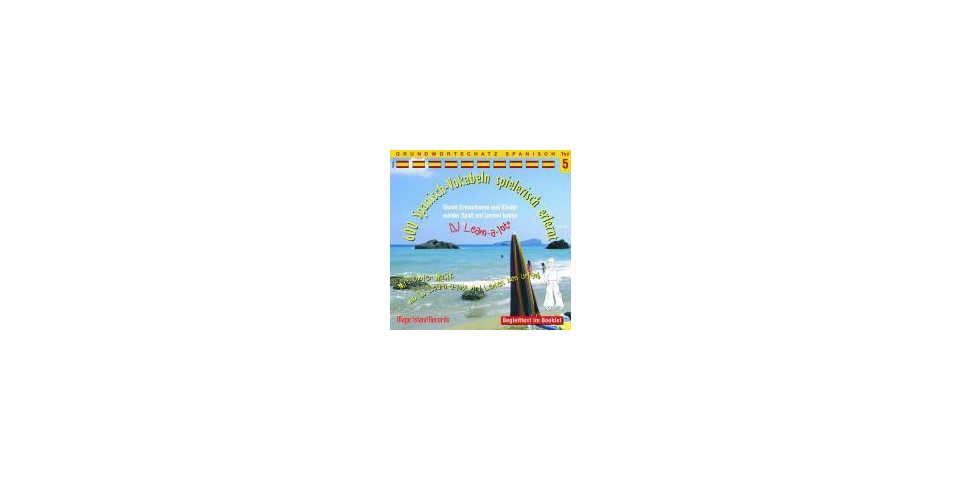 Hörspiel-CD 600 Spanisch Vokabeln spielerisch erlernt, Audio-CD. Tl.5
