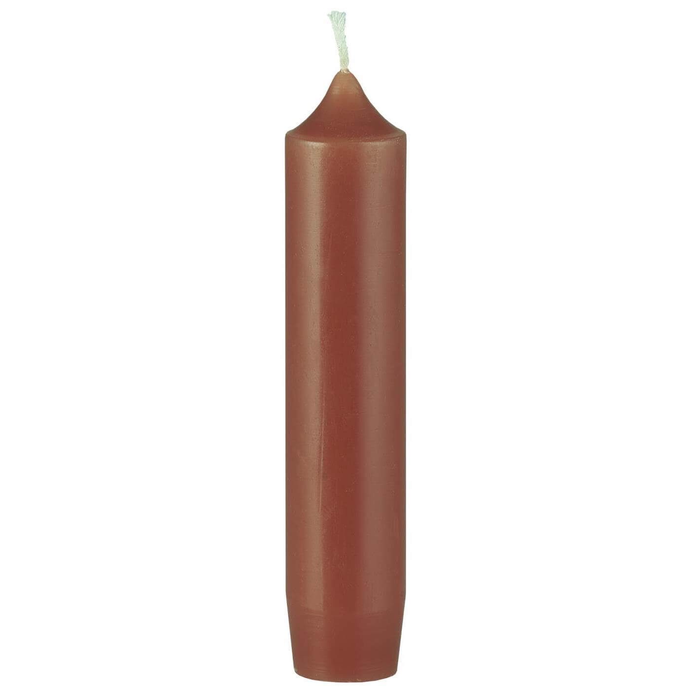 Tafelkerze IB Laursen 1x Stab Kerze ROST braun Tafel =11cm Deko Weihnachten