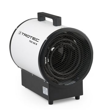 TROTEC Heizlüfter Elektroheizer TDS 50 R, 9000 W, Heizlüfter Heizgerät Bauheizer mit integriertem Thermostat