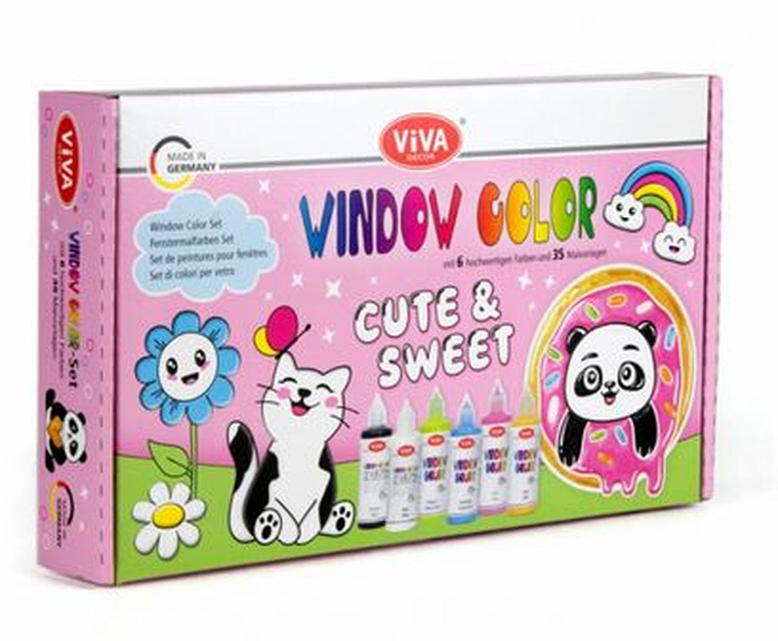 Viva Decor Kreativset Kids Window Color Set - Let it snow