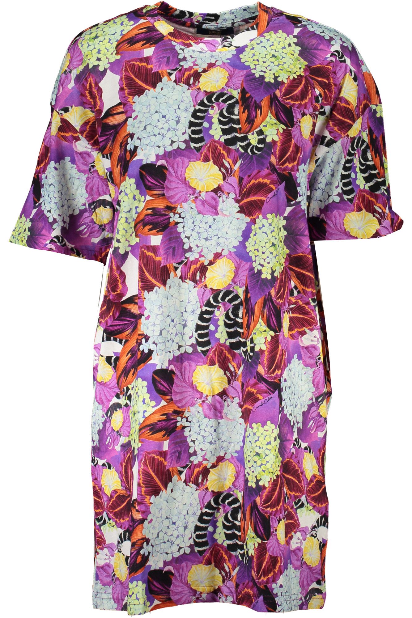 Cavalli Class Partykleid Elegantes Lila Damenkleid günstig online kaufen