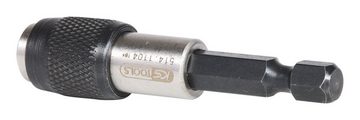 KS Tools Ratschenringschlüssel, 1/4" Magnetischer Schnellwechsel-Bithalter, 50 mm