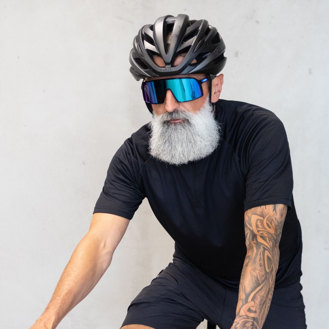 Alpensattel Radtrikot Halfzip Sportlicher Schnitt – günstig online kaufen