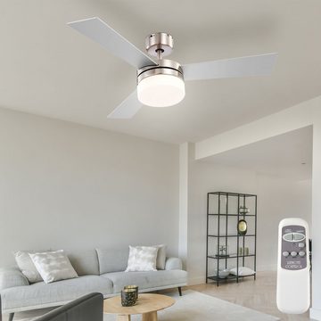 etc-shop Deckenventilator, Decken Ventilator Raum-Kühler Lampe Lüfter App Google