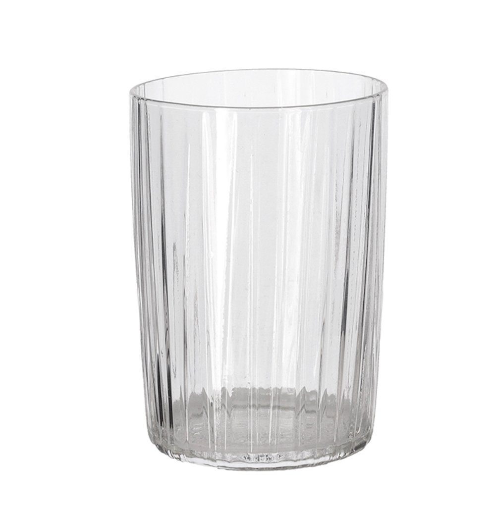 4 hergestellt Glas Kusintha 4-teilig, Stück, aus Bitz Glas Liter 0,28 recyceltem klar