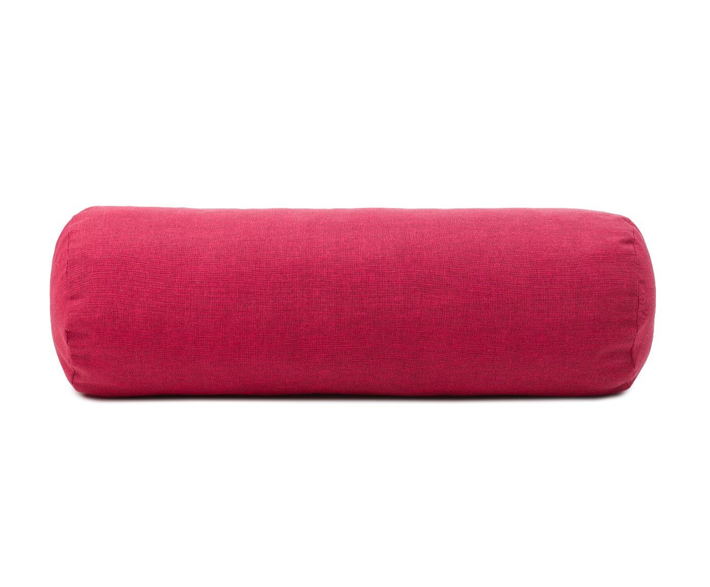 HSC Home-Style-Creation GmbH Nackenstützkissen Nackenrolle Lonetta-Mori, Füllung: 100% Polyester-Vlies, Seitenschläfer, Rückenschläfer, Spar-Set, 2-teilig. Hülle + Füllung, mit Reißverschluss