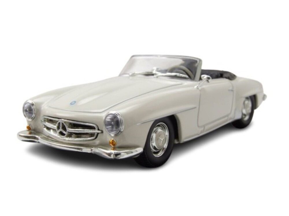 Modellauto Mercedes 190 SL Cabrio W121 1955 weiß