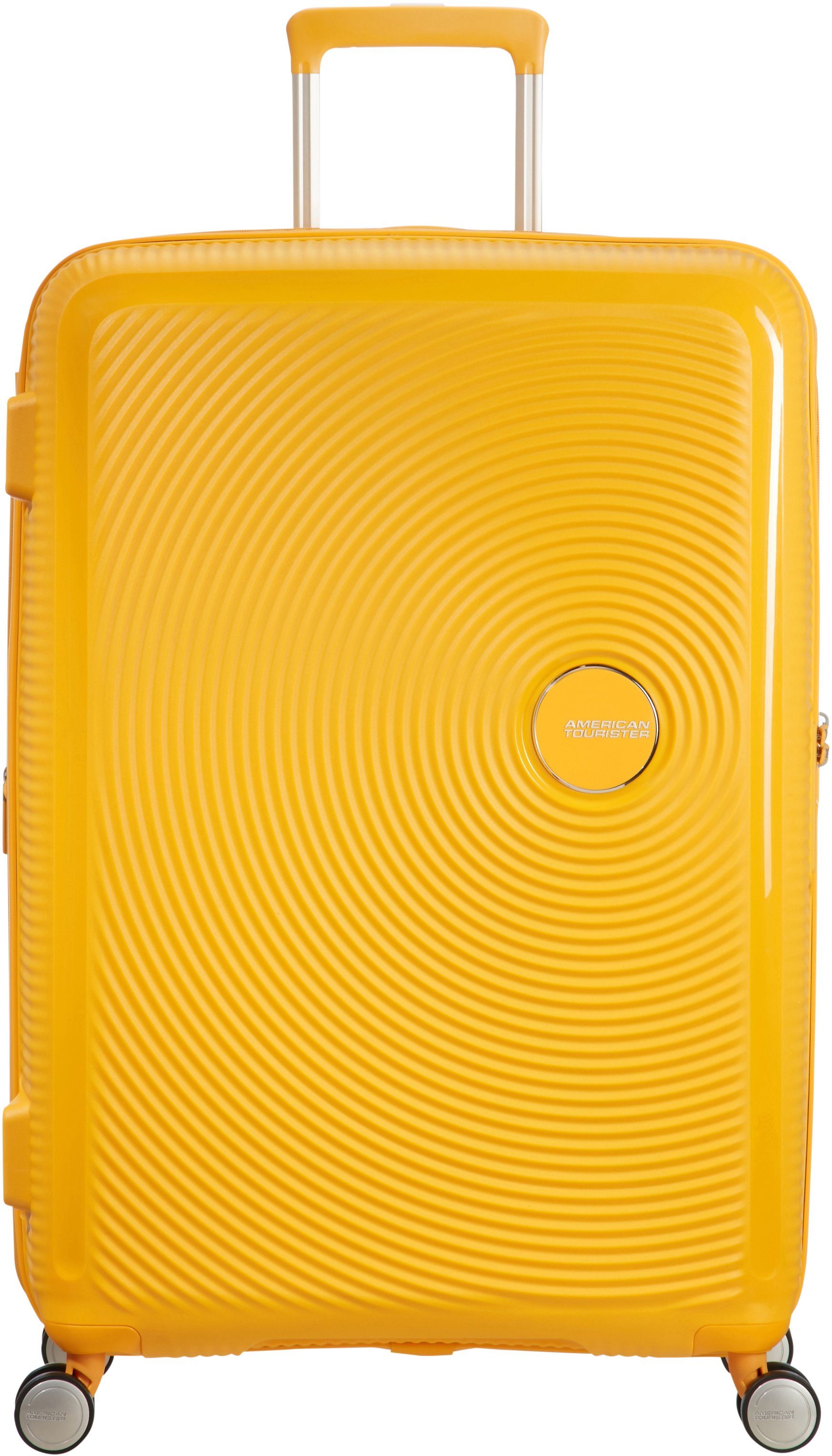 Golden 77 American Soundbox, Volumenerweiterung Rollen, Hartschalen-Trolley 4 Tourister® cm, Yellow mit