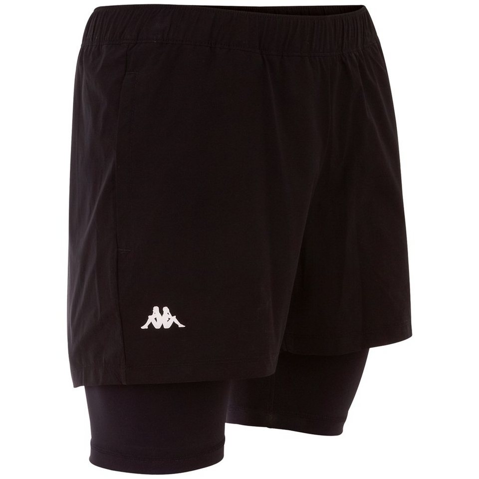 Kappa 2-in-1-Shorts - Shorts & Radlerhose in einem