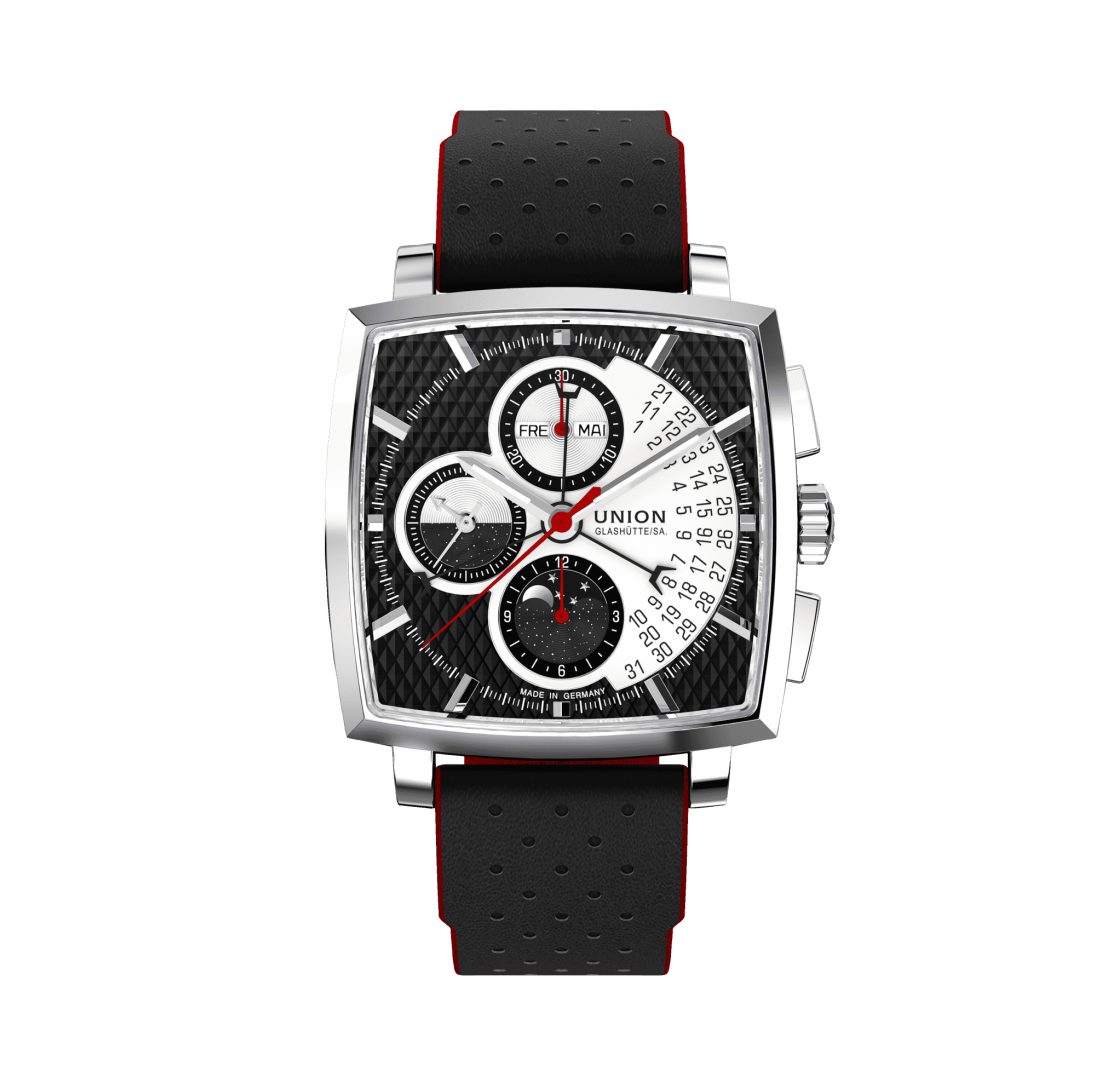 Automatikuhr Herrenuhr Glashütte Automatik Averin Chronograph D015.525.16.051.00
