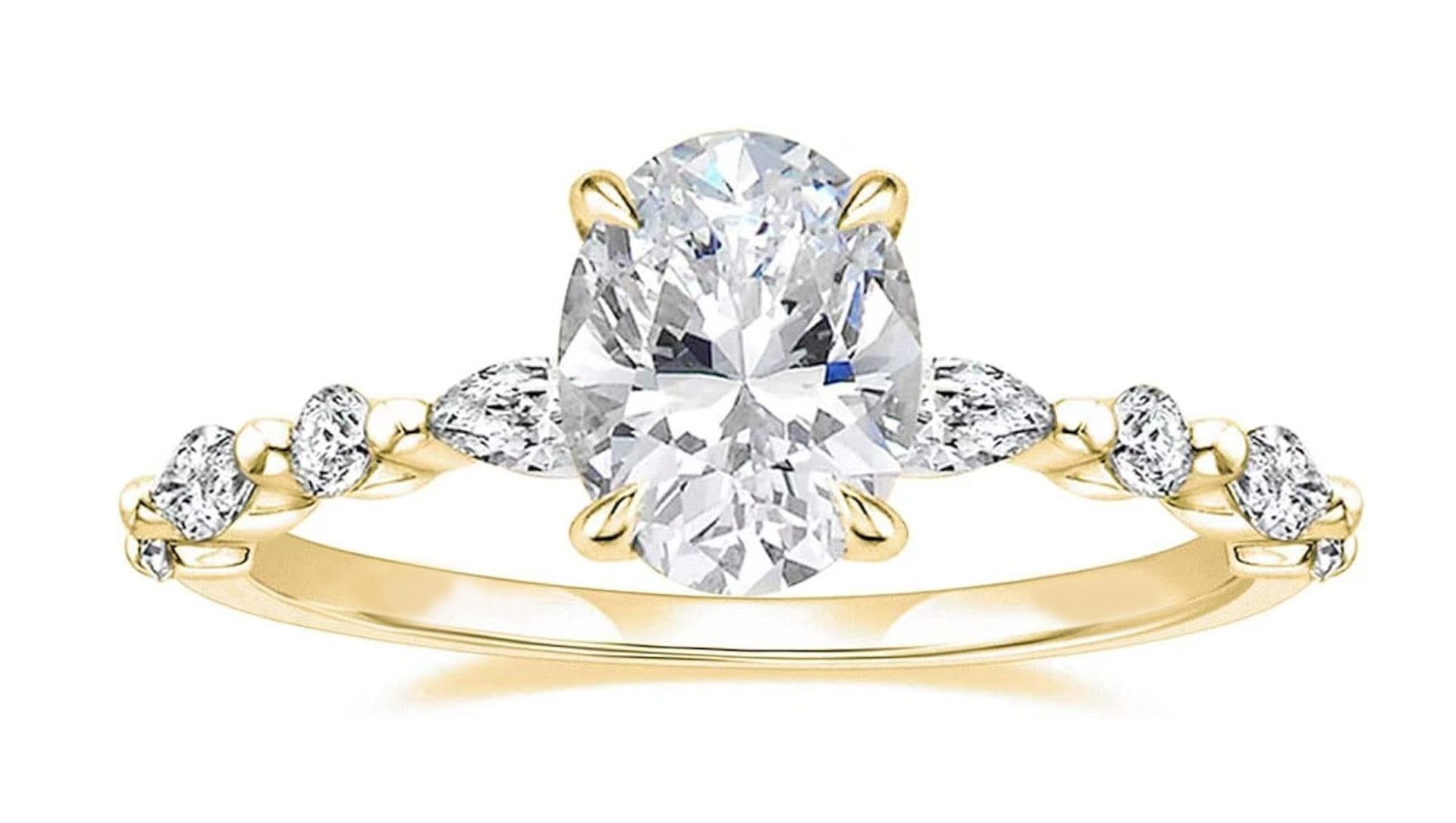 Jumpeak Diamantring Im Labor gezüchteter Diamant,3ct,E,VVS2,2EX,Damen-Diamantring, Ehering, Geschenkideen für Damen, Überraschungsgeschenke, Geschenke für Töchter