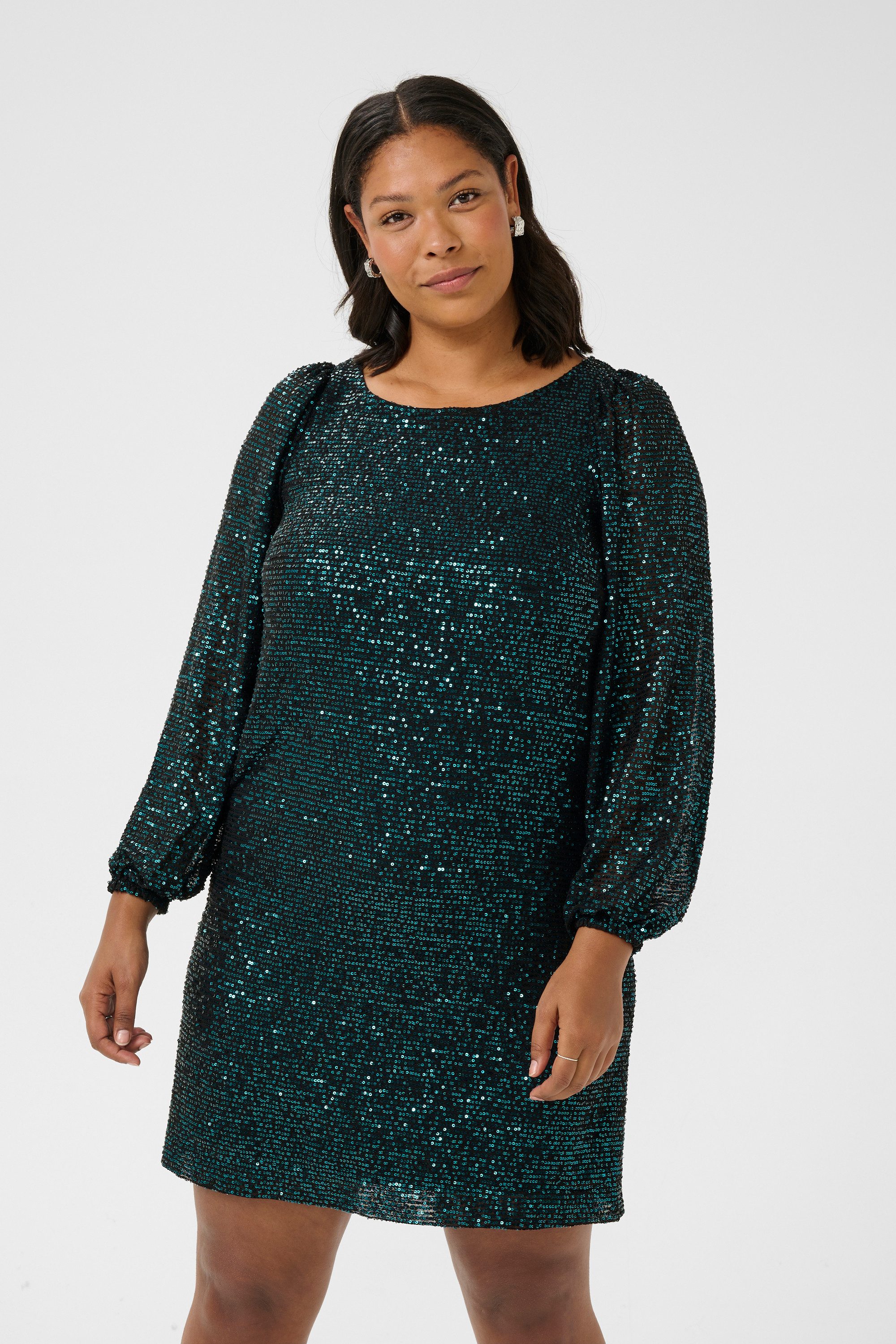 KAFFE Curve Jerseykleid Jerseykleid KClaila Große Größen