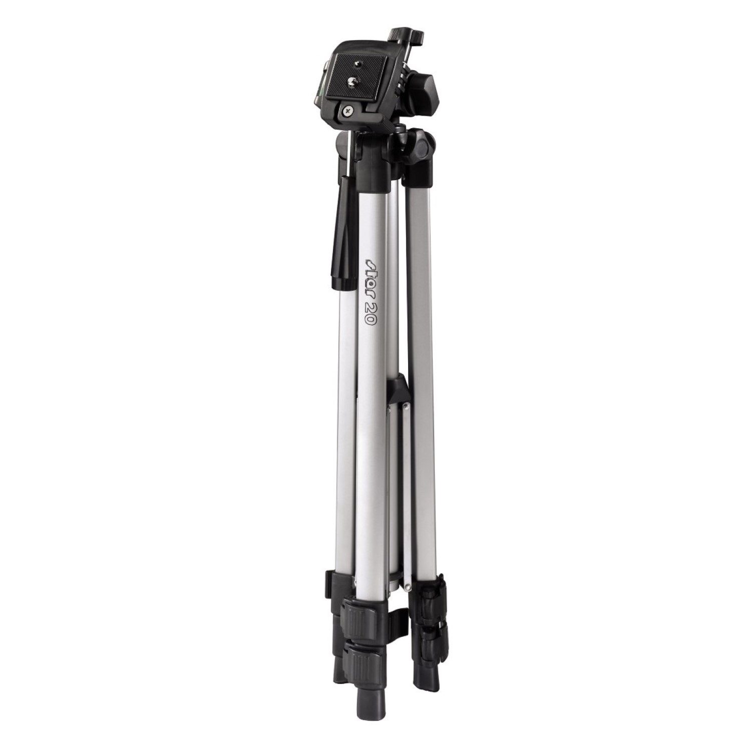Hama Dreibein-Stativ Star 20 125cm 3D 3-Wege-Kopf Kamerastativ (Kamera-Stativ Foto-Stativ mit 1/4" Halterung) – Bild 5 von 5
