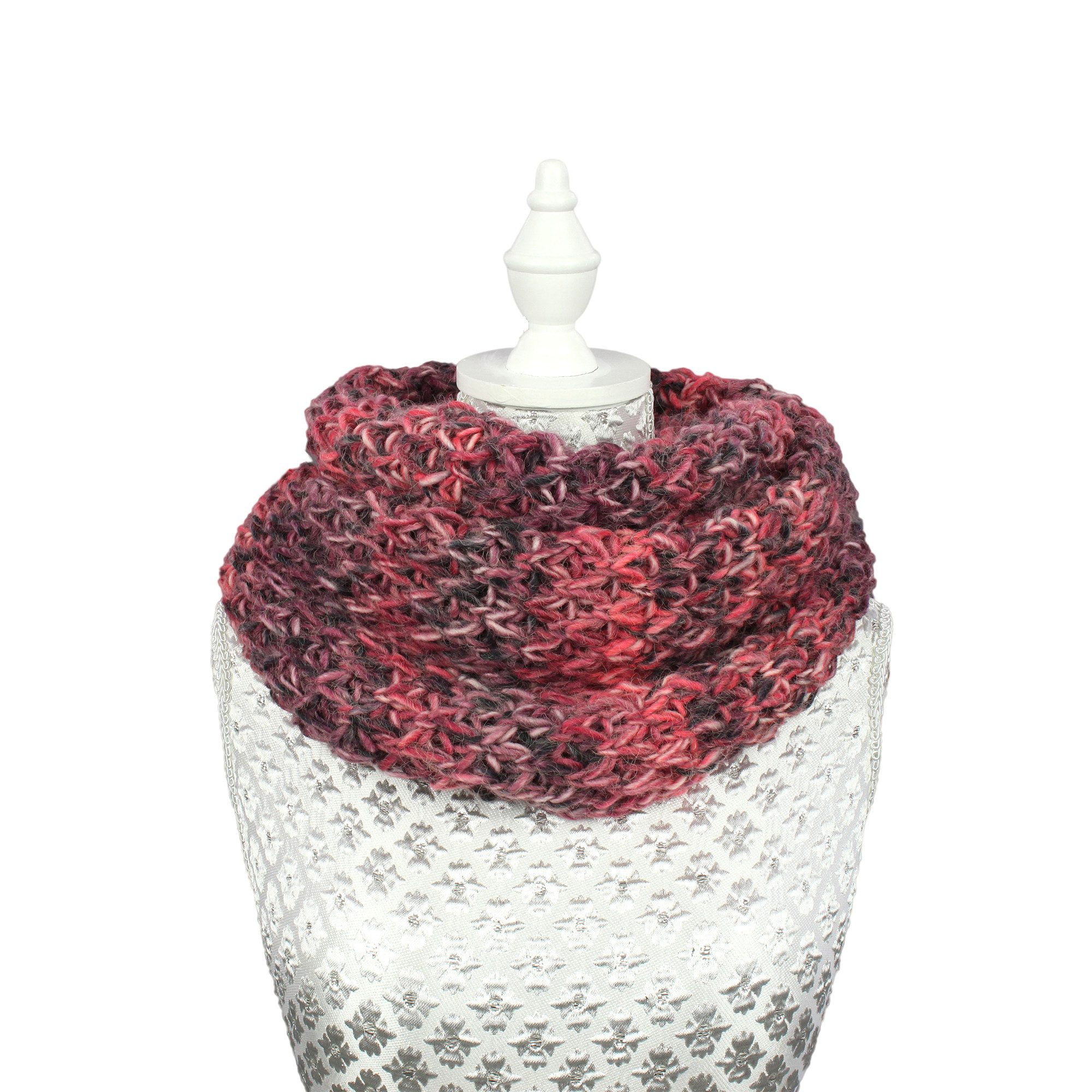 Strickschal Loop Rosi