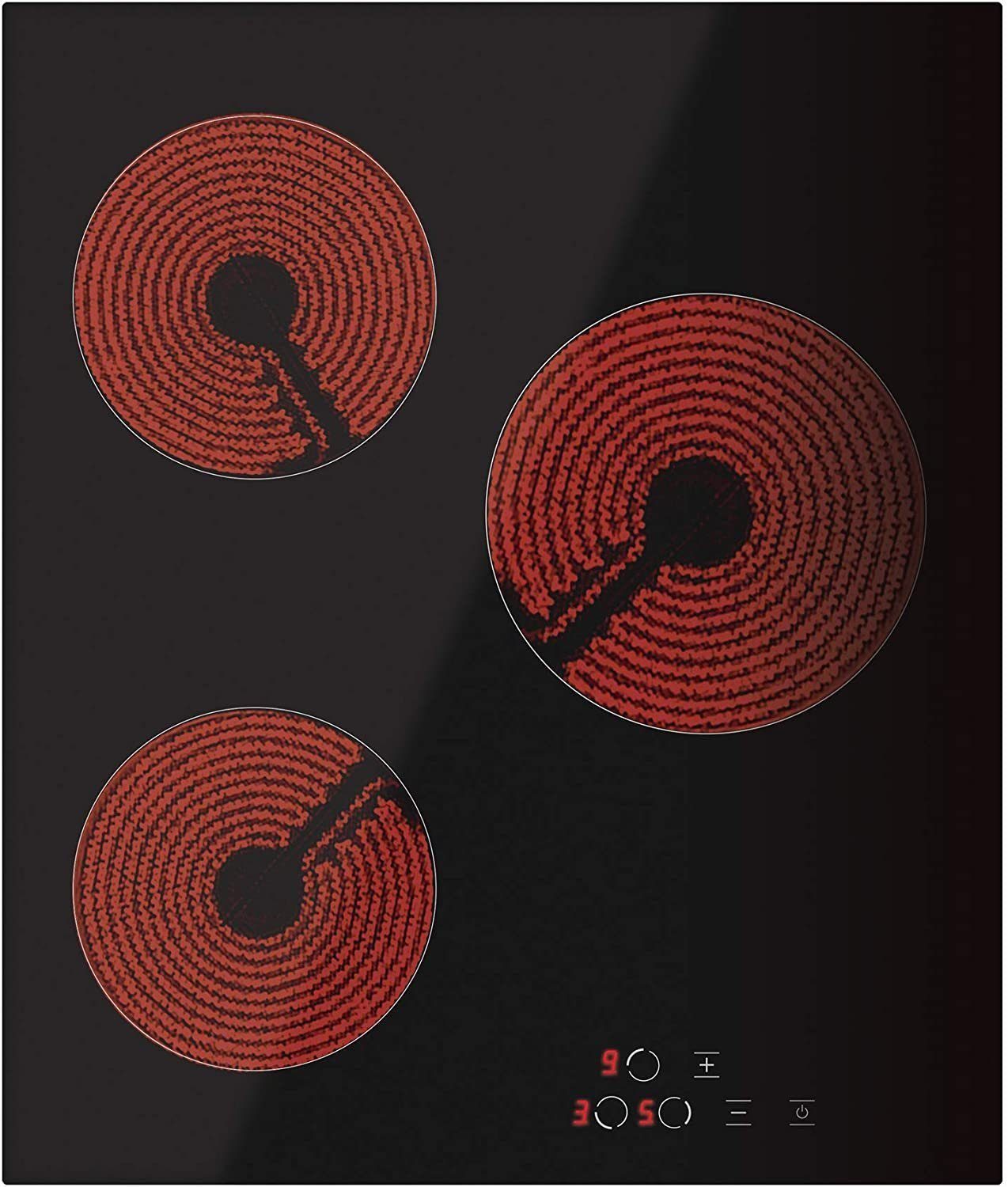 Simfer Elektro-Kochfeld SMF-BIH 4501, 9 Leistungsstufen, Touch-Bedienung, Restwärmeanzeige, Kindersicherung