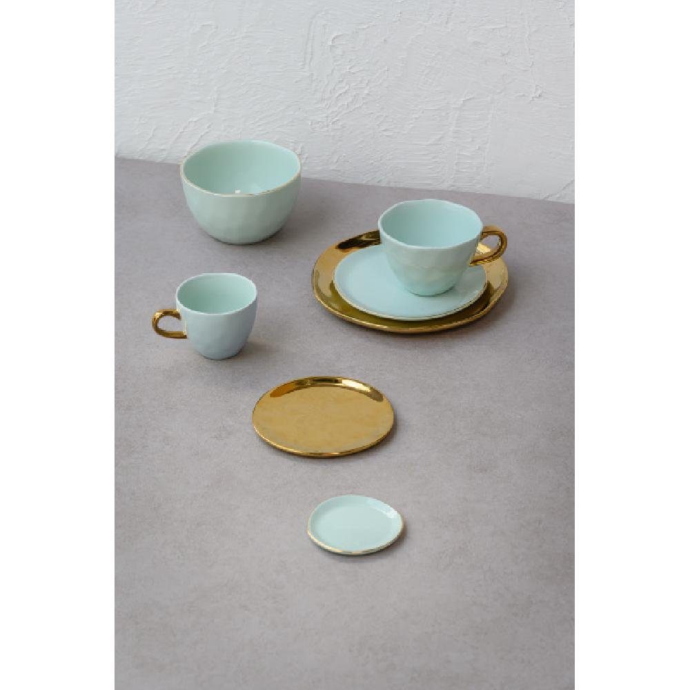Urban Nature Culture Frühstücksteller Teller Good Morning Grow Green Gold (14cm)
