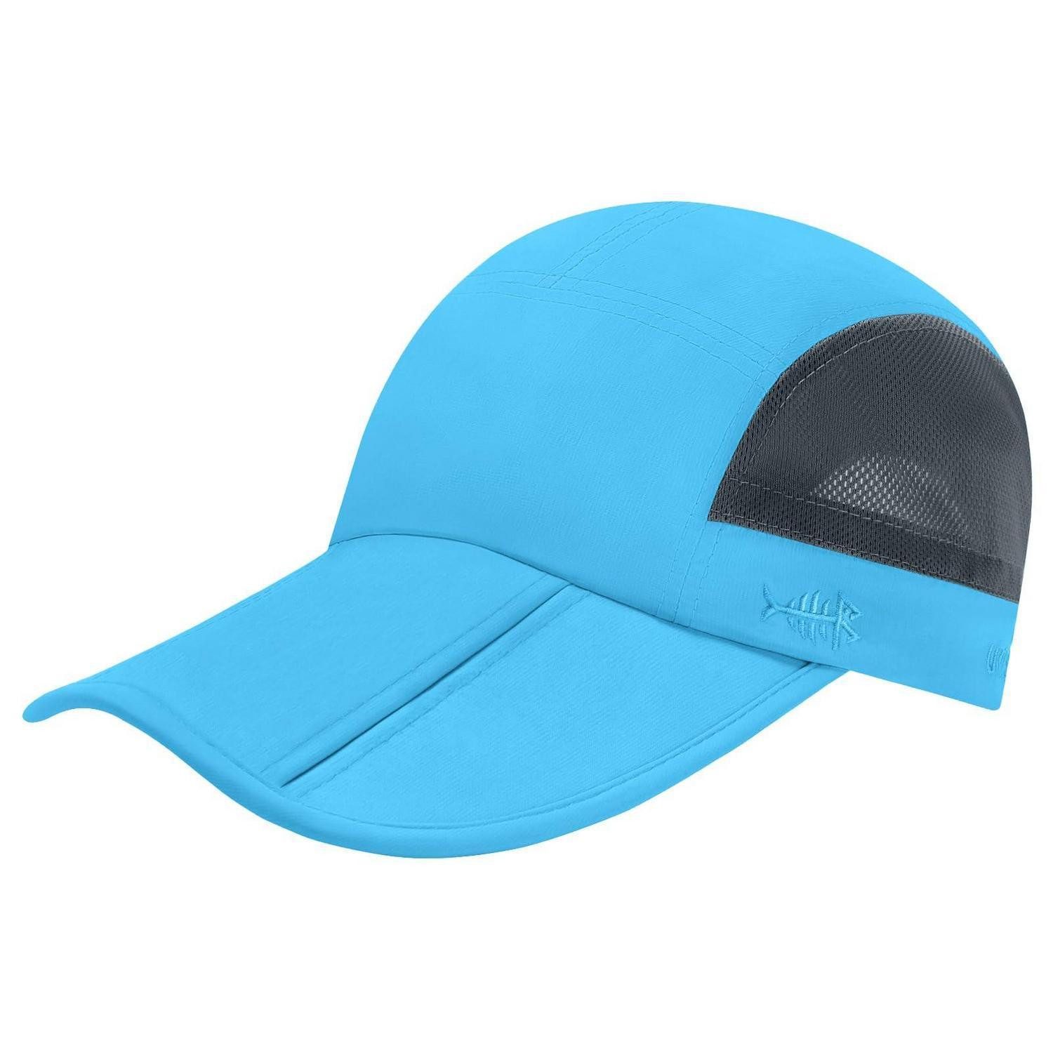 Baseball Cap Baseballkappe Angel Sonnenschutz UPF50 Krempe Einheitsgröße Cyanblau