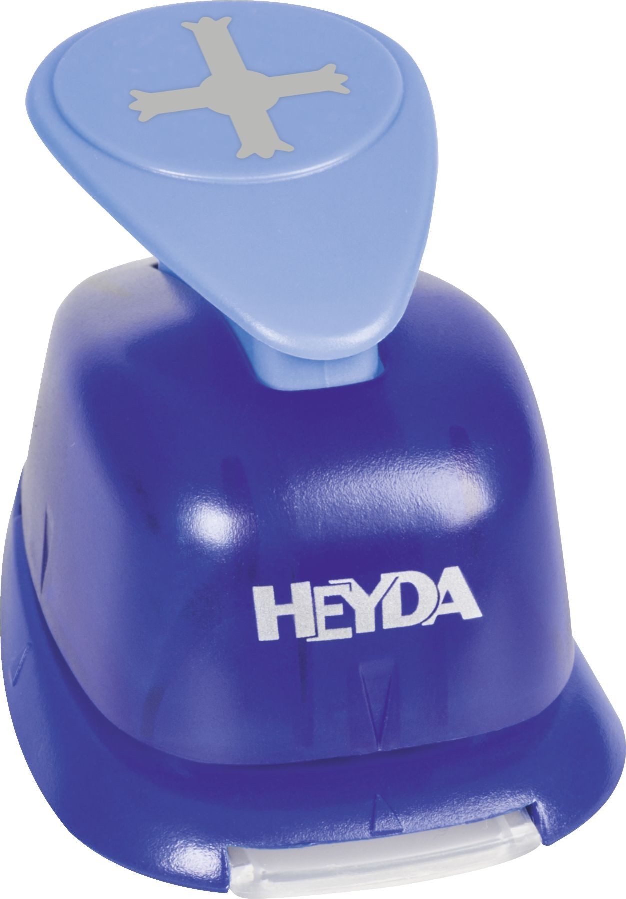 Heyda Motivstanzer Motivstanzer für Karton bis 220g/qm großes Kreuz ca. 25x25mm