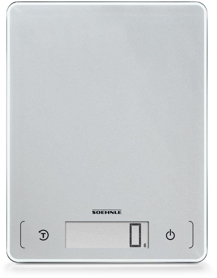 Soehnle Küchenwaage Page Comfort 300 Slim, LCD-Anzeige