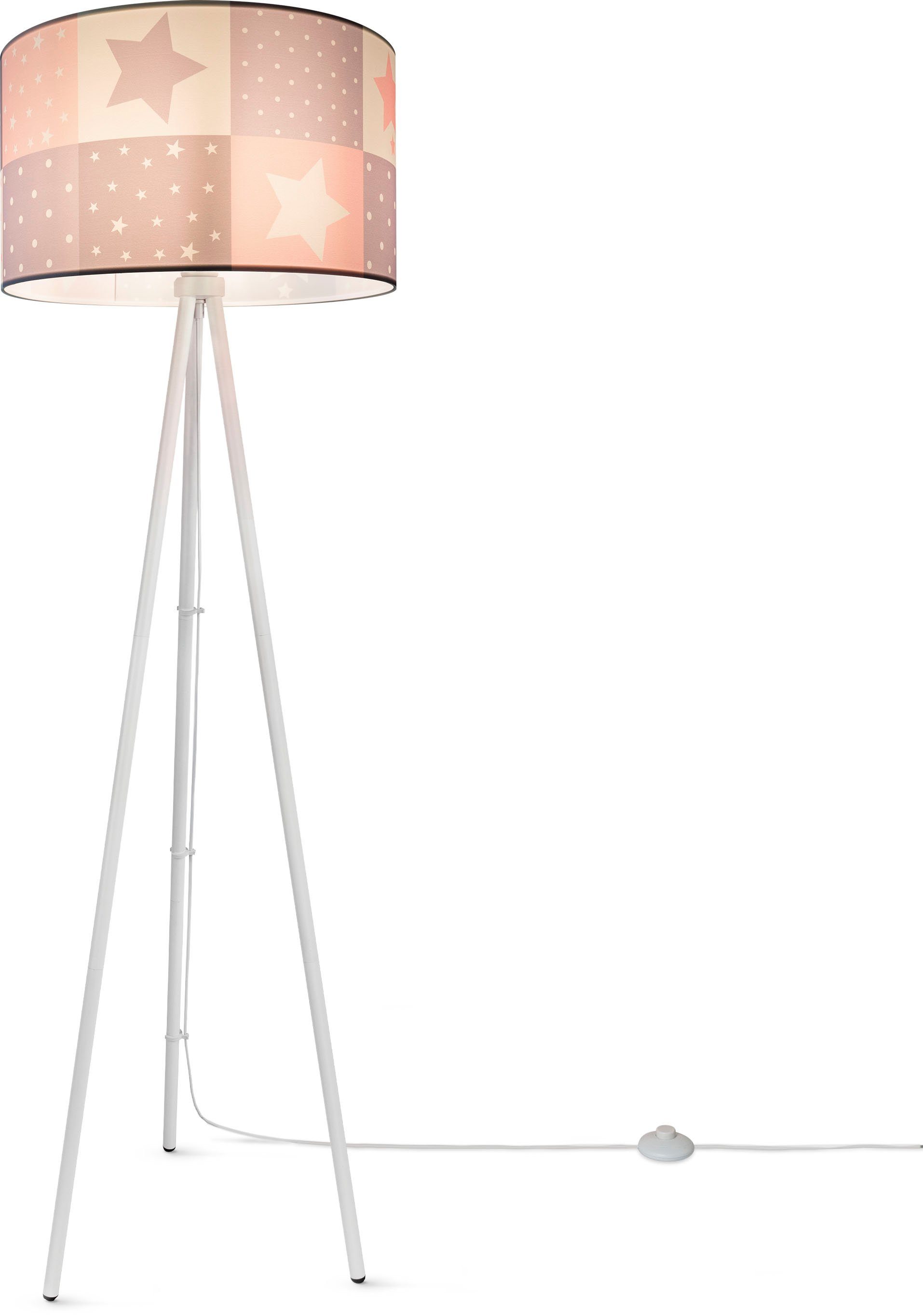 LED Paco Motiv, Kinderlampe Kinderzimmer Sternen Lampe ohne Trina Leuchtmittel, E27 Cosmo, Home Stehlampe Stehleuchte