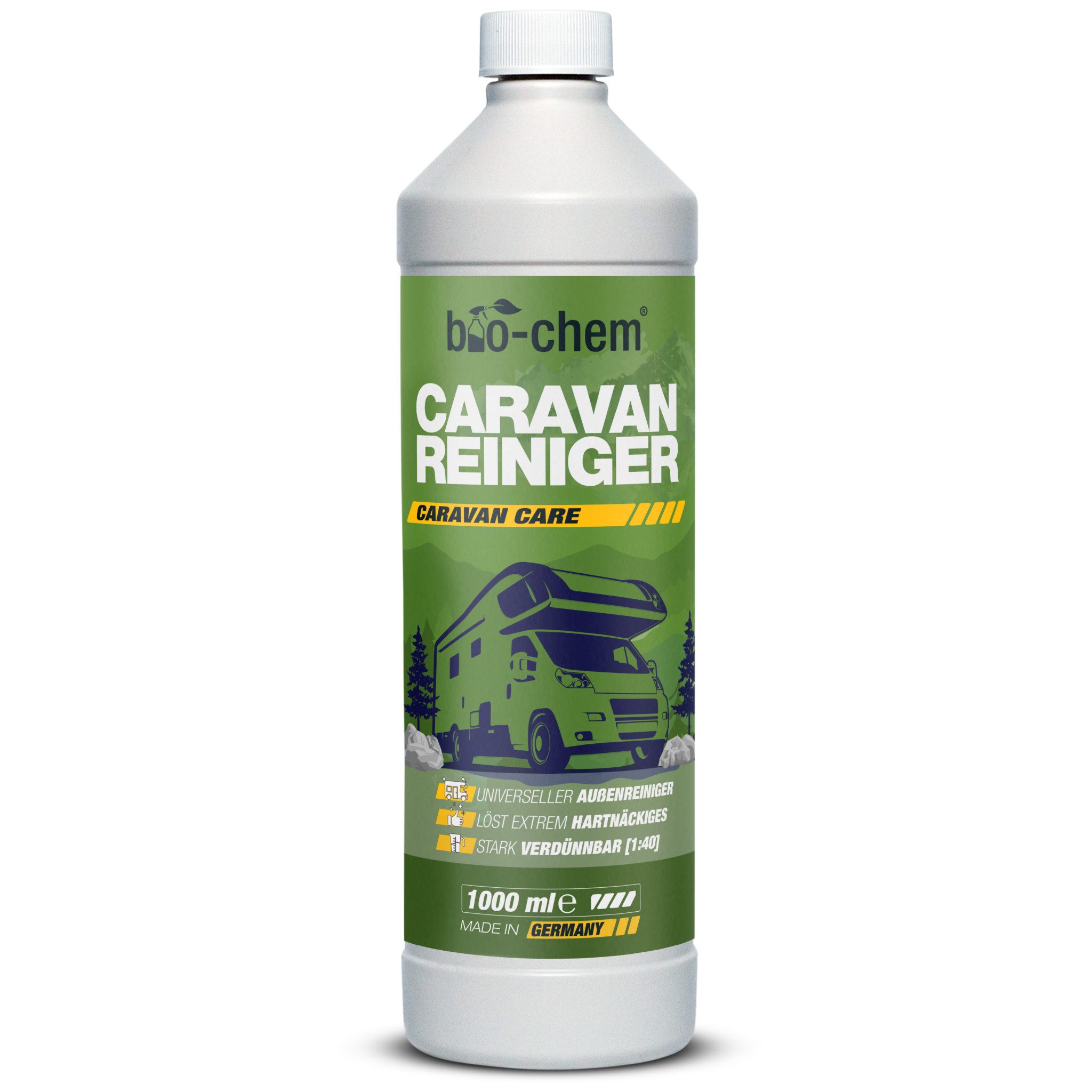 bio-chem Sanitärflüssigkeit 1L – Mikrobiologischer Toilettenzusatz Campingtoilettenreiniger