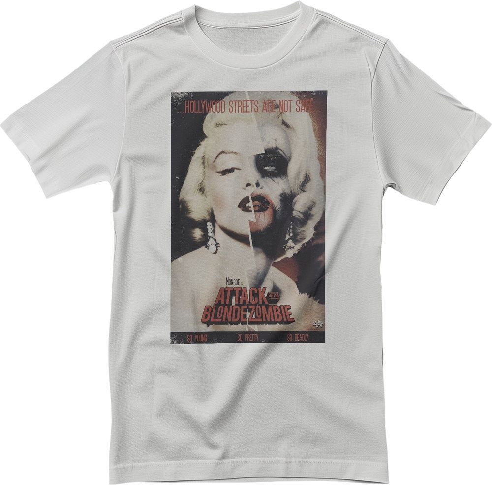 Marilyn Monroe T-Shirt In Attack Of The Blonde Zombie T-Shirt