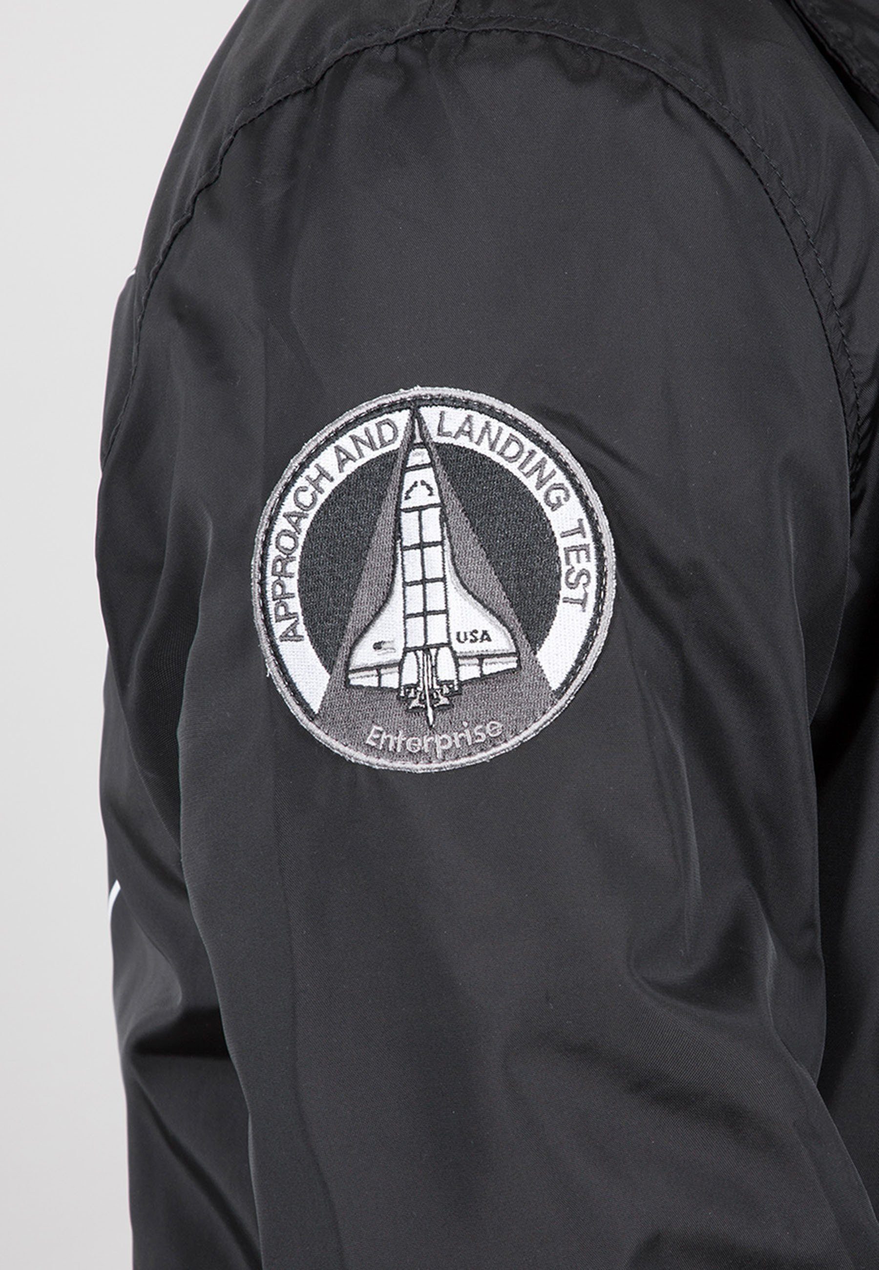 Alpha Industries Bomberjacke Alpha Industries NASA Men Coach Jackets - Jacket black Lightweight