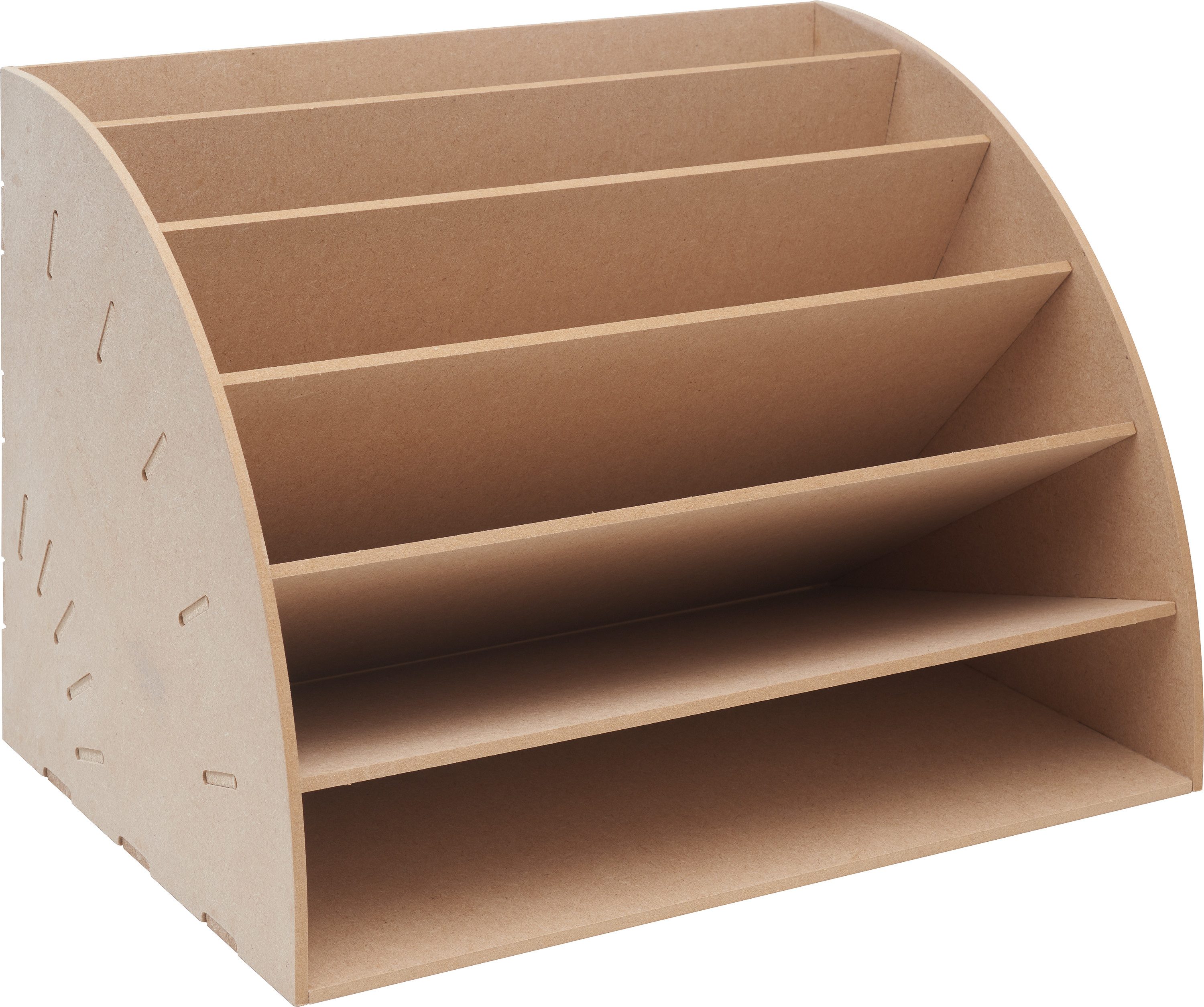 Pronty Crafts Organizer Flexio Fächermappen-Box, DIN A4