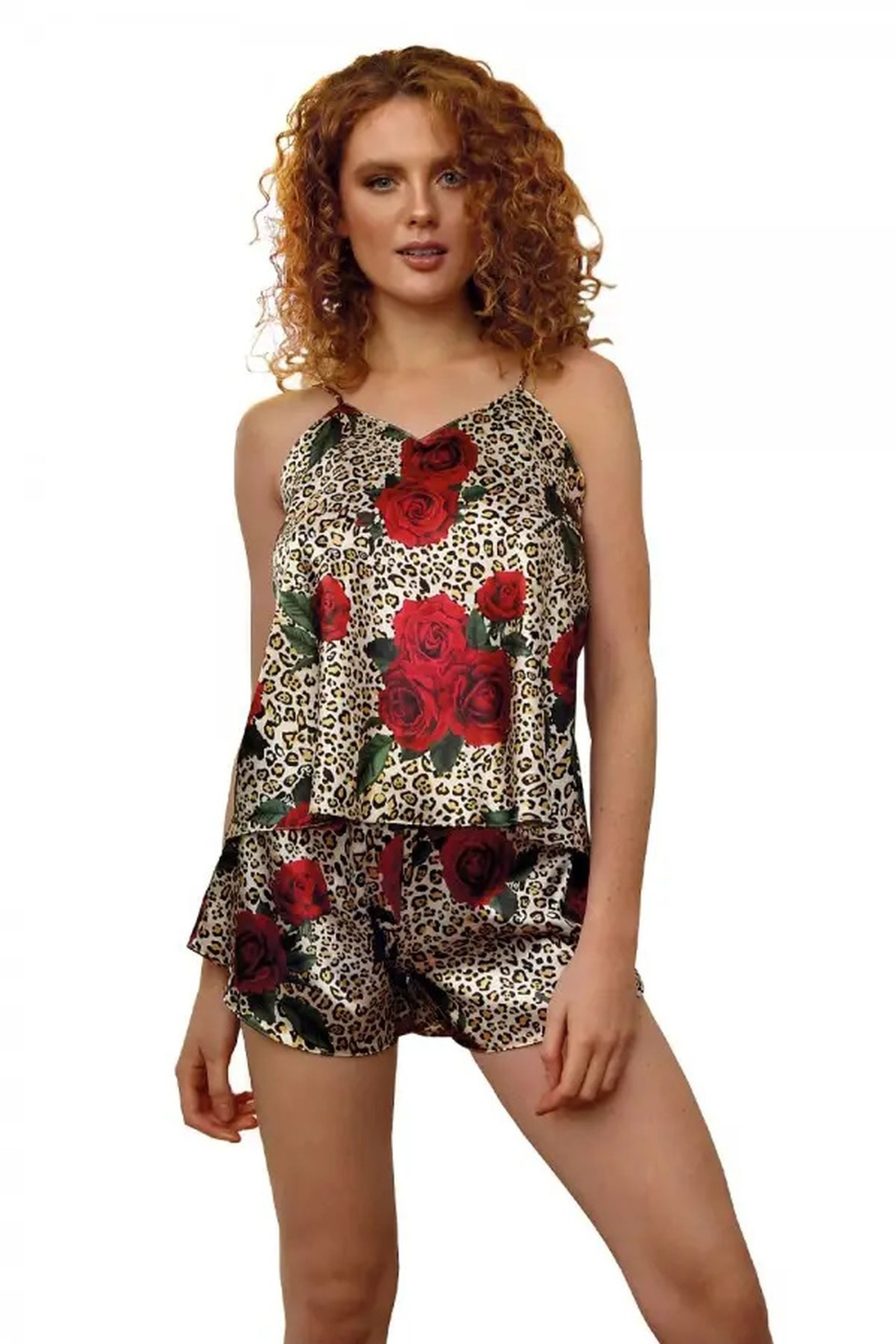 DKaren Pyjama Damen Satin Schlafanzug Kurz günstig online kaufen