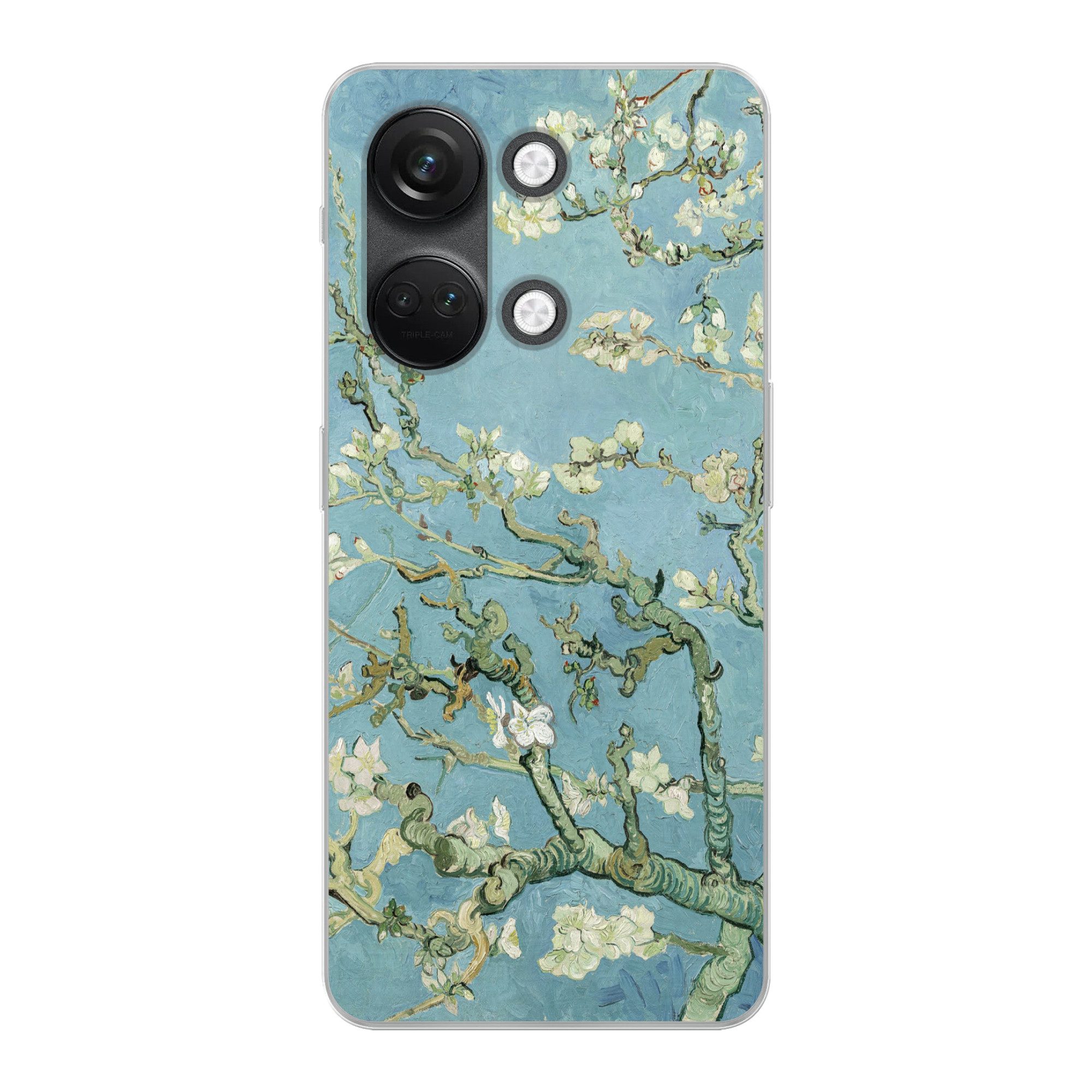 MuchoWow Handyhülle für OnePlus Nord 3 Mandelblüte - Van Gogh - Kunst, Phone Case, Silikon, Schutzhülle Dünn
