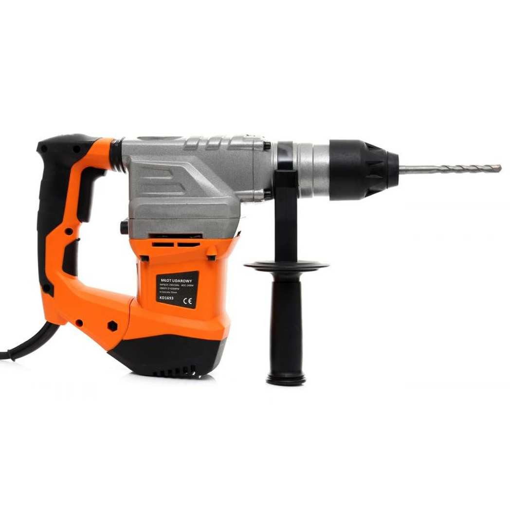 Kraft&Dele Hammerbohrer Schlaghammer 2400 W Bohrhammer Stemmhammer Meißelhammer Bohrer Meißel, (1-tlg)