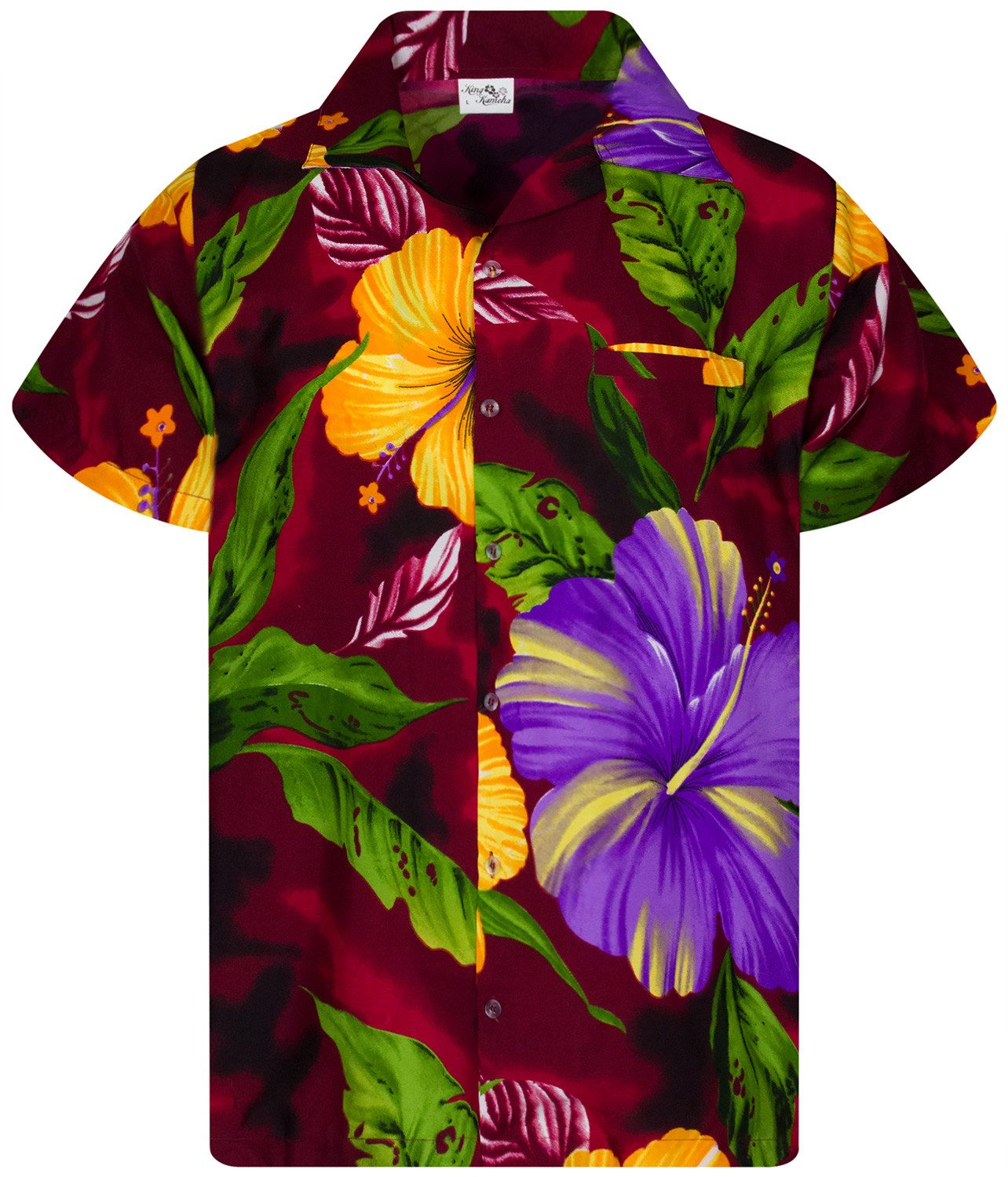 King Kameha Hawaiihemd Big Flower Funky günstig online kaufen