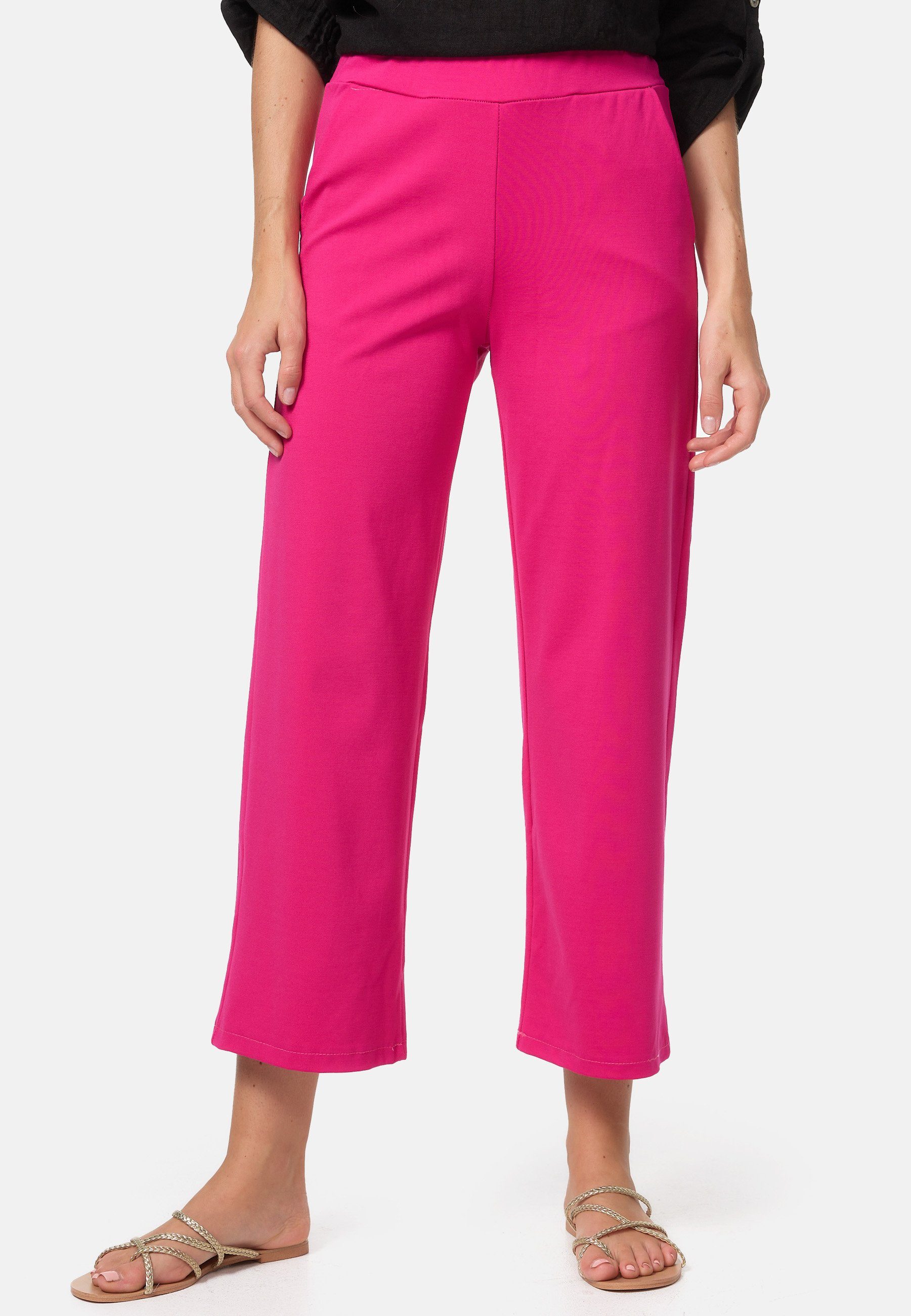 Rayshyne 7/8-Hose PM43 (Legere Freizeithose in 7/8 Länge mit Taschen) Elastischer Bund, 7/8 Länge, Taschen