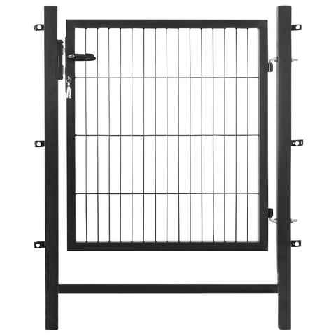 Arvotec Zauneinzeltür EASY, Breite: 100 cm, Höhe: 80 - 120 cm, zum Einbetonieren, montagefertig