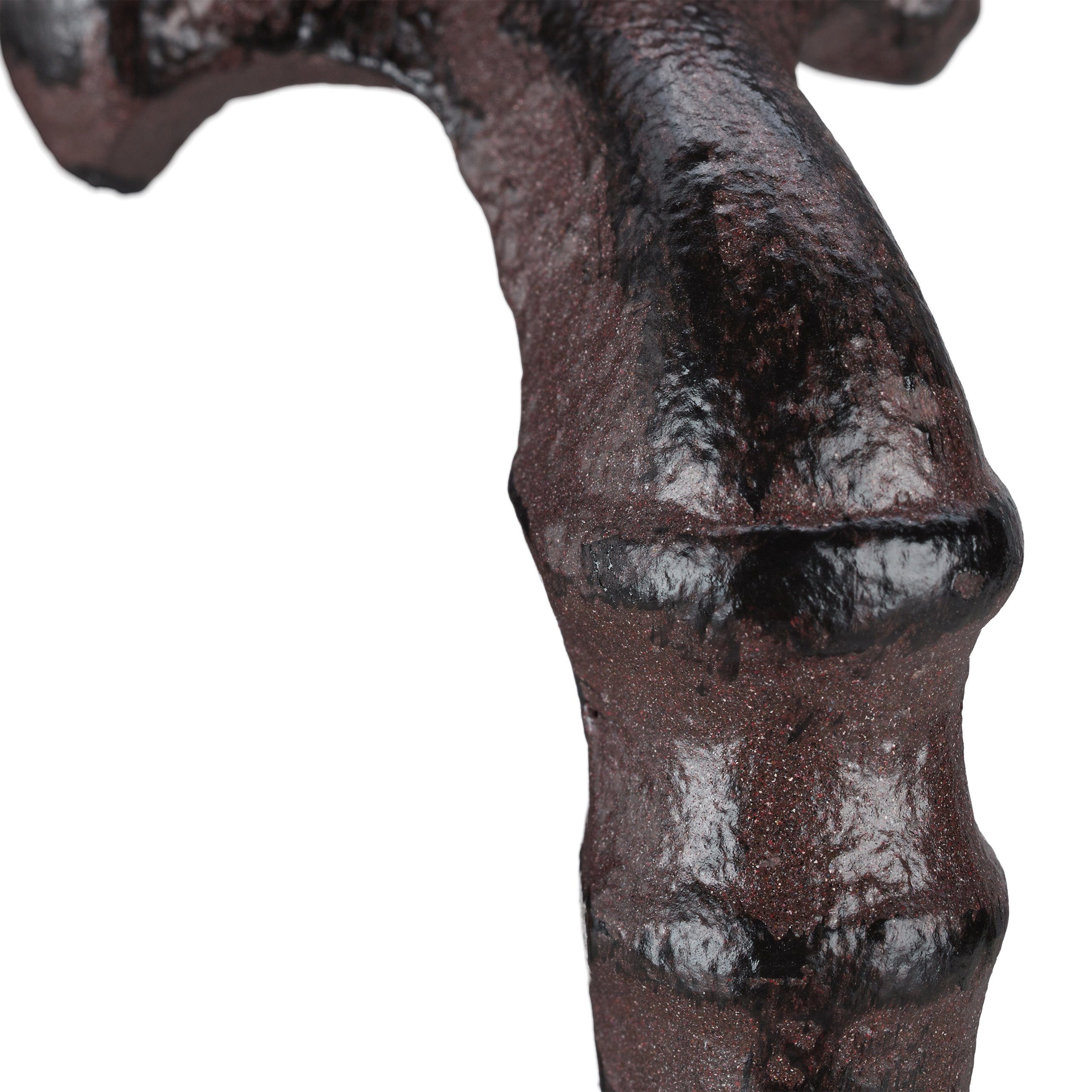 relaxdays Möbelgriff 6 x Möbelgriff Vintage braun