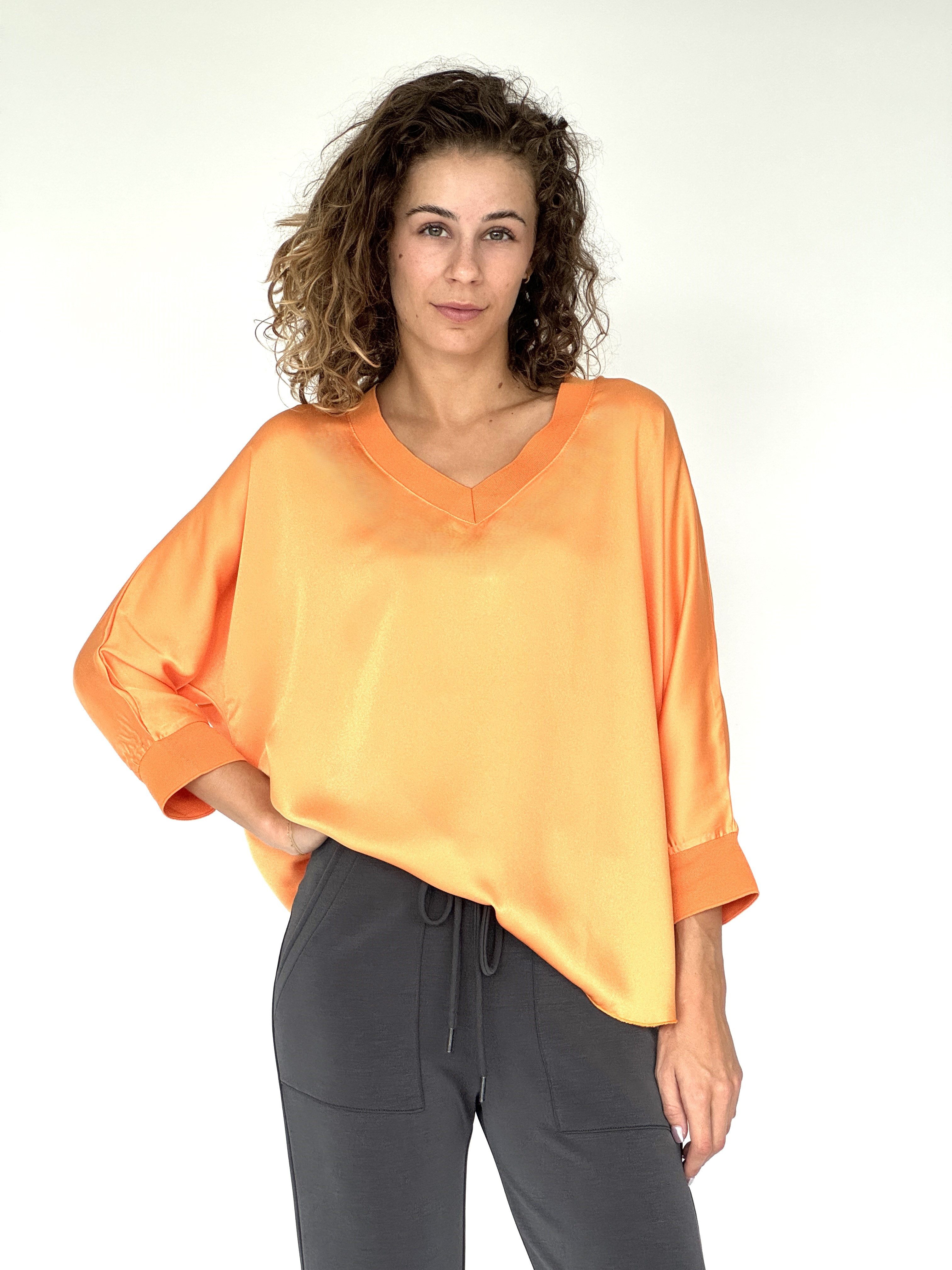 Zuckerwatte Satinbluse silktouch günstig online kaufen