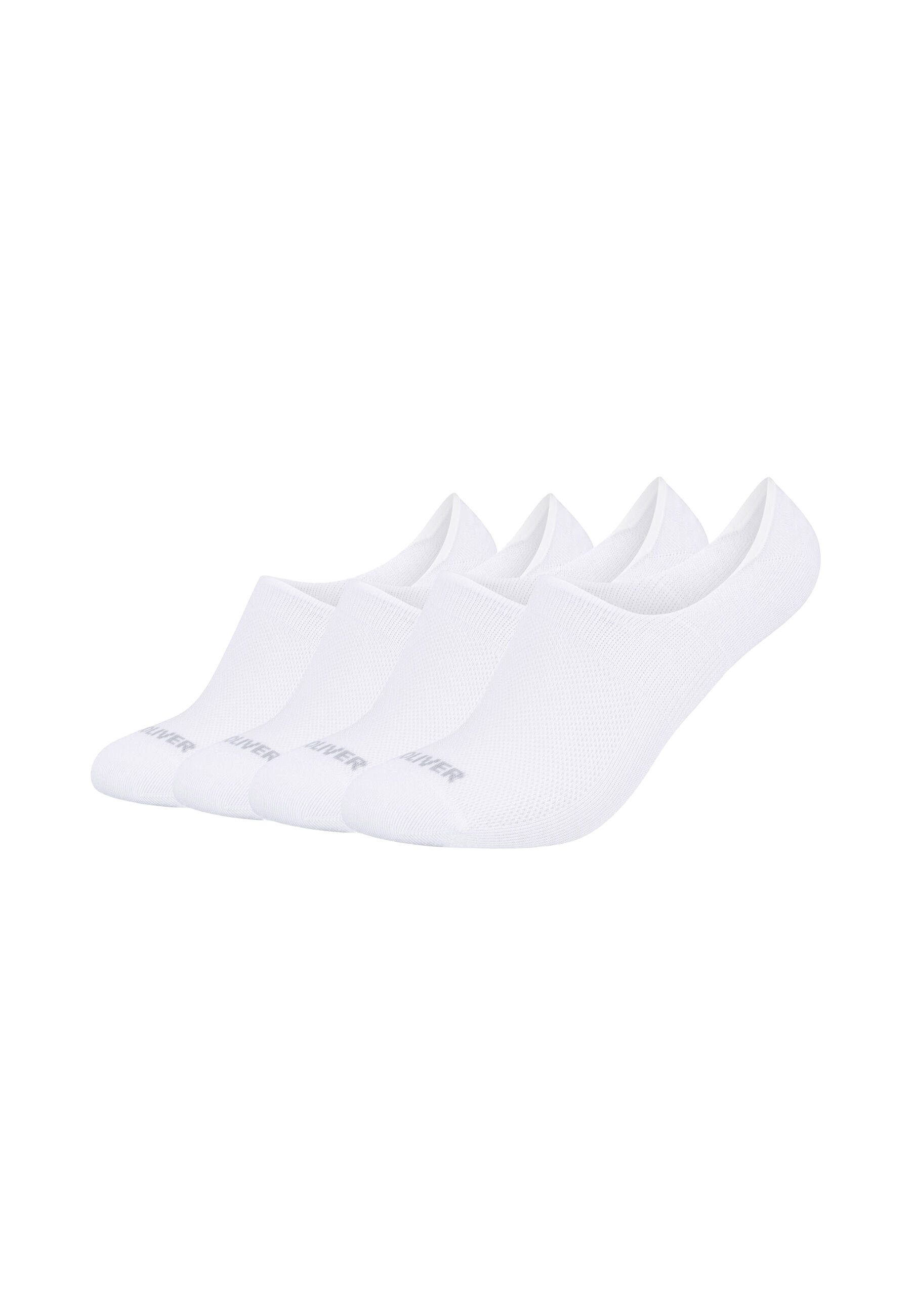 s.Oliver Füßlinge 4er Pack 4er Pack weiche Bambusfaser und Mesh-Belüftung
