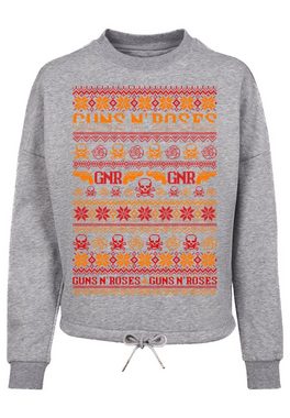 F4NT4STIC Sweatshirt Guns n' Roses Weihnachten Christmas Musik,Band,Logo