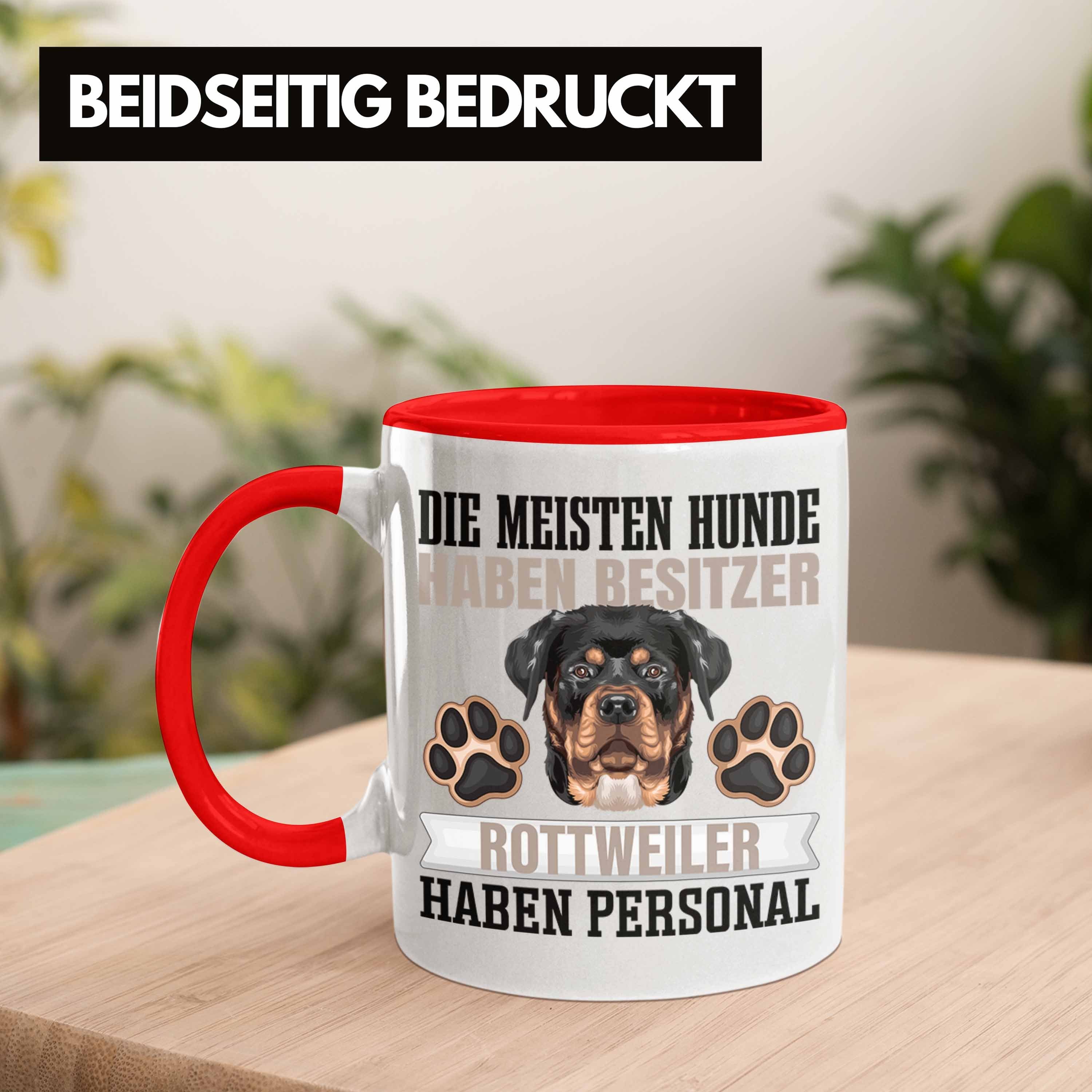Trendation Tasse Rottweiler Besitzer Spruch Lustiger Tasse Besitz Geschenkidee Geschenk