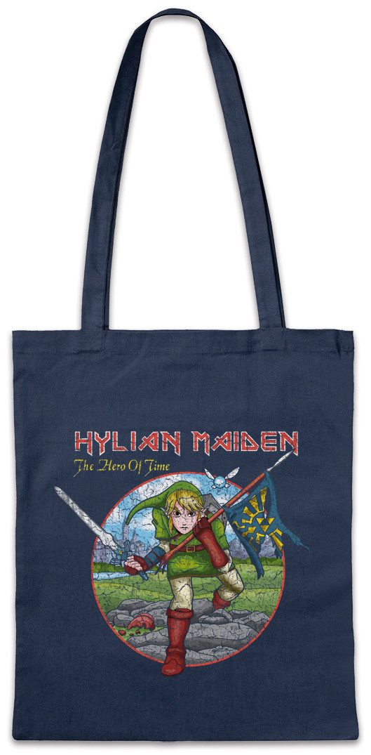 Beuteltasche Hylian Maiden Stofftasche Zelda Game Gamer PC Gaming Triforce Link