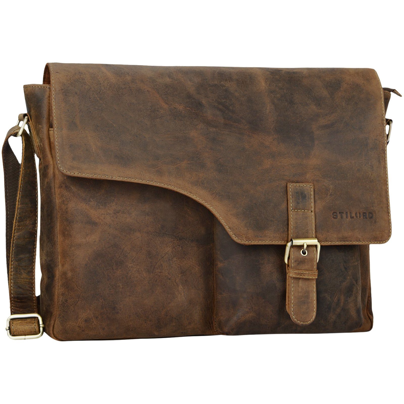 Laptoptasche "Valerian" Ledertasche Herren Business