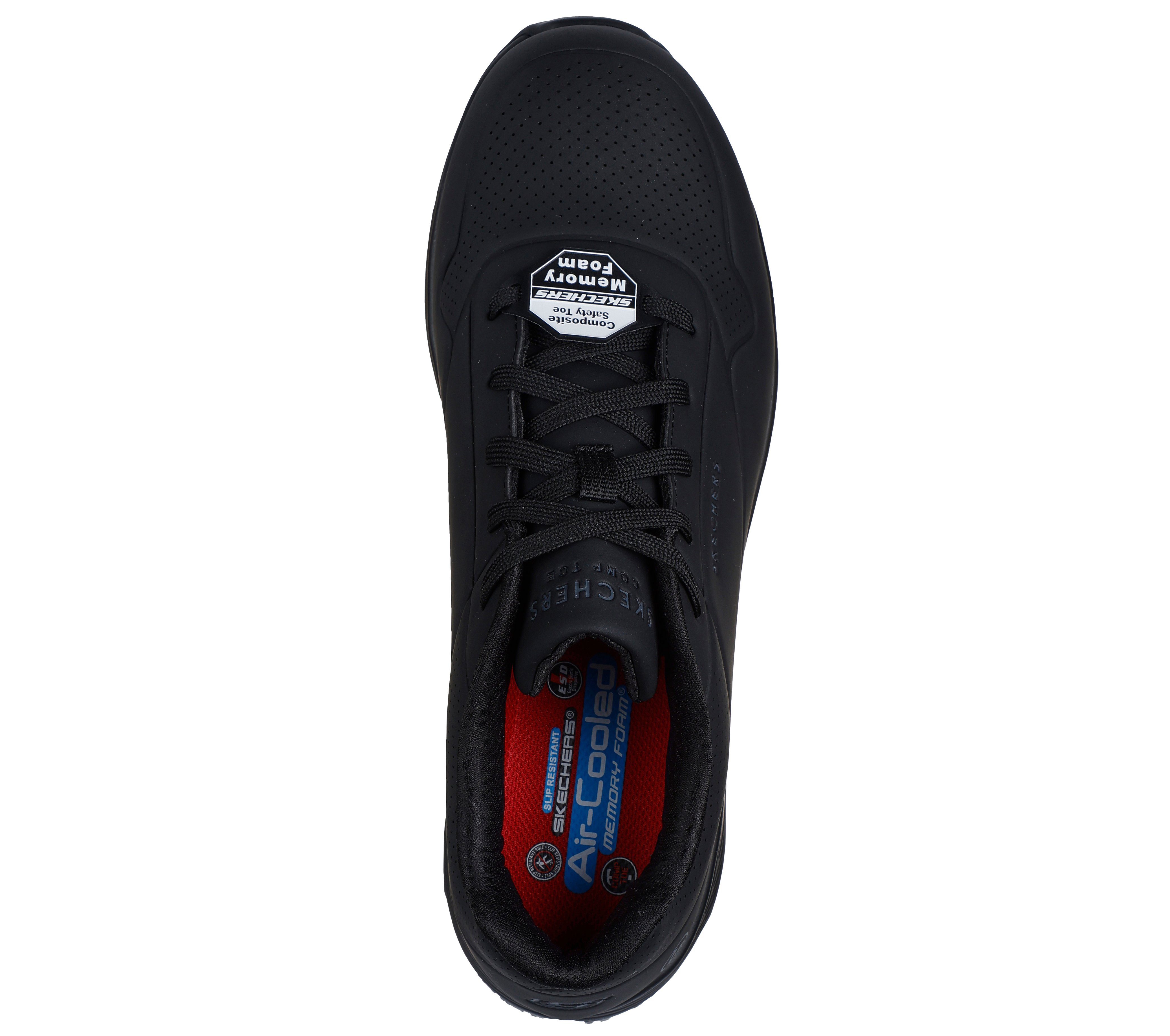 Skechers Work DOLTIN UNO SR Herren S1P Arbeitsschuh zertifiziert nach S1 P SRC + ESD, EN ISO 20345:2016 – Bild 4 von 5