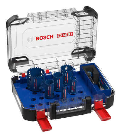BOSCH Lochsäge Expert Tough Material, Set, 22/25/35/40/51/68 mm, 9-teilig