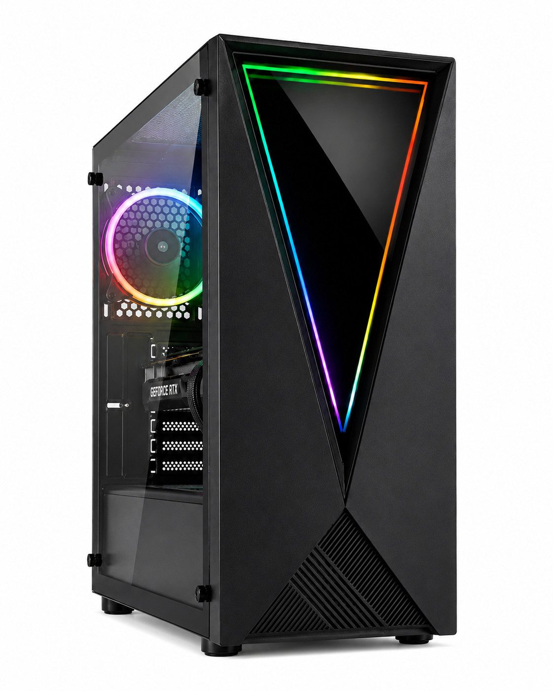 Cyber Titan Turbo Intel Core i9 - Nvidia RTX 5060TI Gaming-PC (Intel Core i9, Nvidia RTX 5060TI, 16 GB RAM, 512 GB SSD, RGB-Beleuchtung, Gaming PC, Windows 11 Pro, dedizierte Grafikkarte)