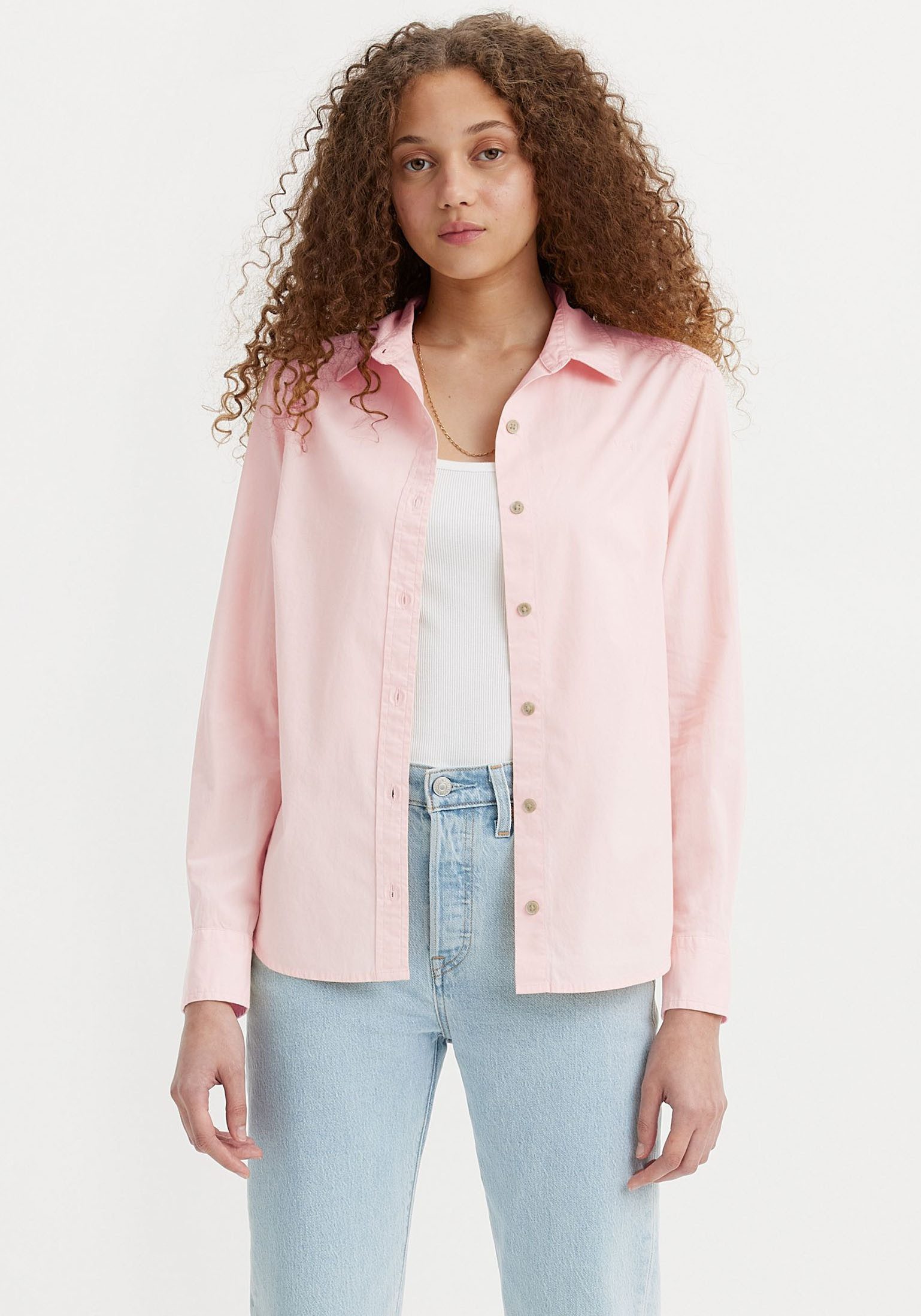 Levi's® Hemdbluse The Classic Kleine Logo-Stickerei auf der Brust
