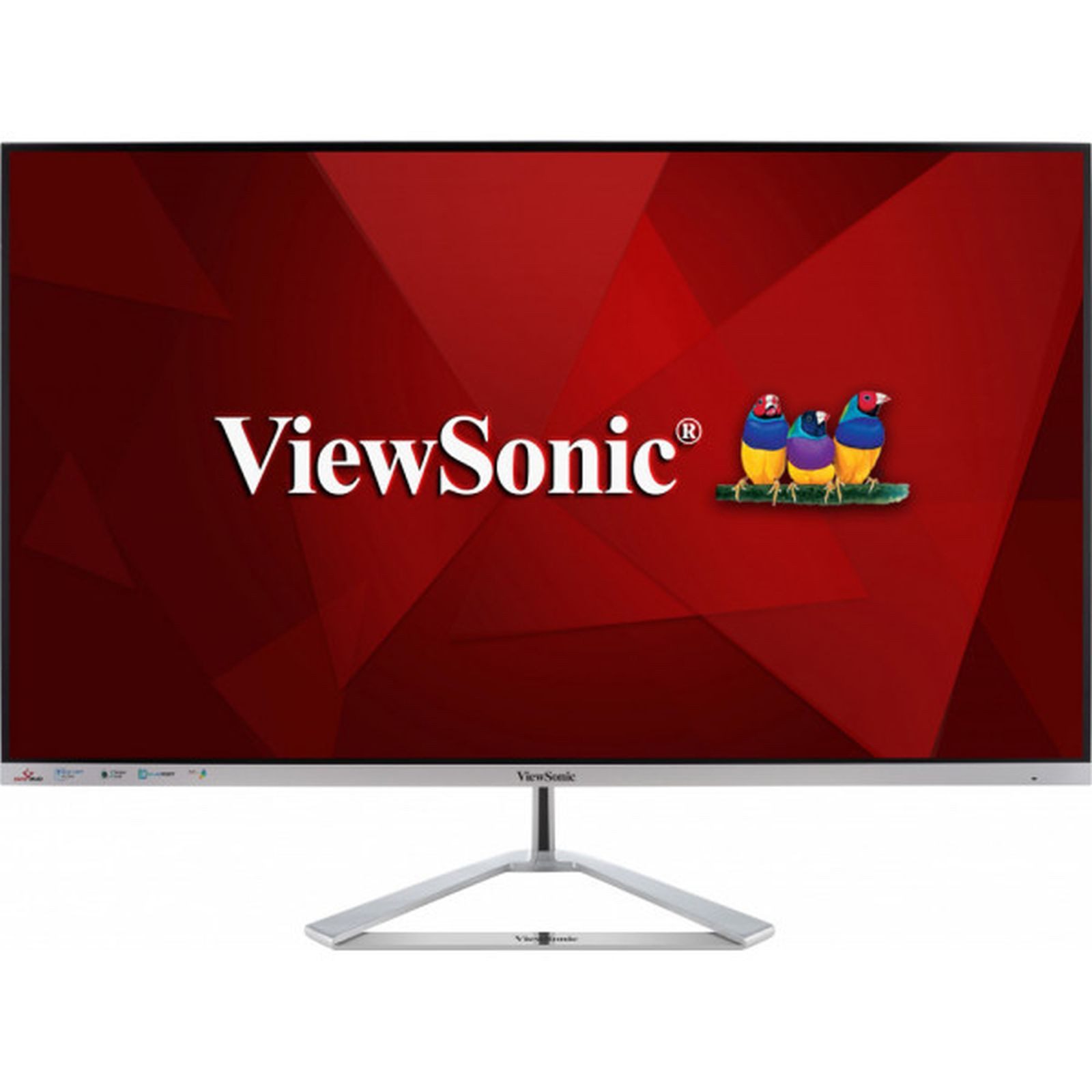 Viewsonic VX3276-MHD-3 - LED - 81.3 cm (32) TFT-Monitor (1920 x 1080 px, Full HD, 4 ms Reaktionszeit, 75 Hz, IPS, Lautsprecher, Kopfhörerbuchse)